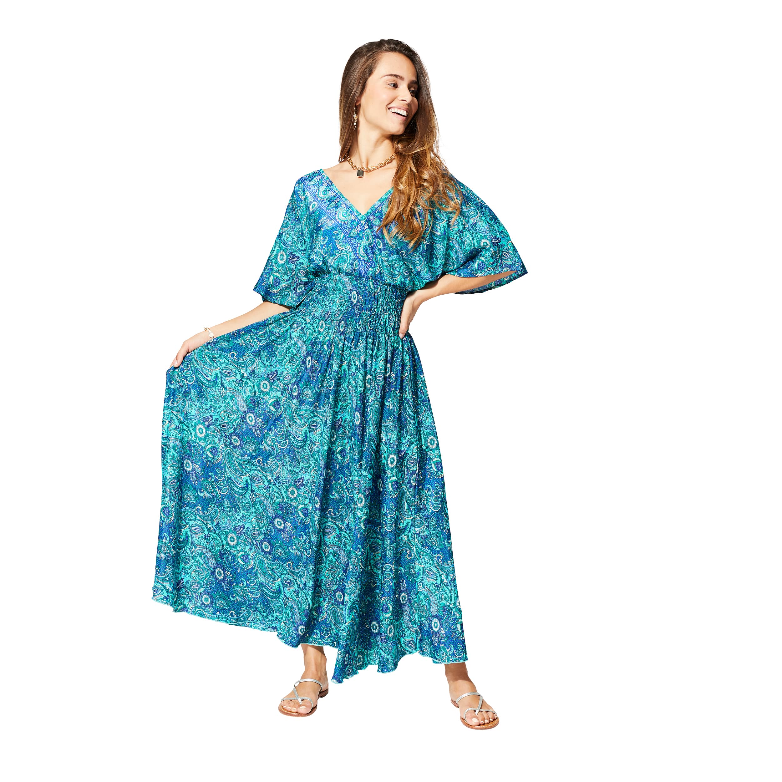 Robe été longue manches courtes Tercero - Akoustik Online