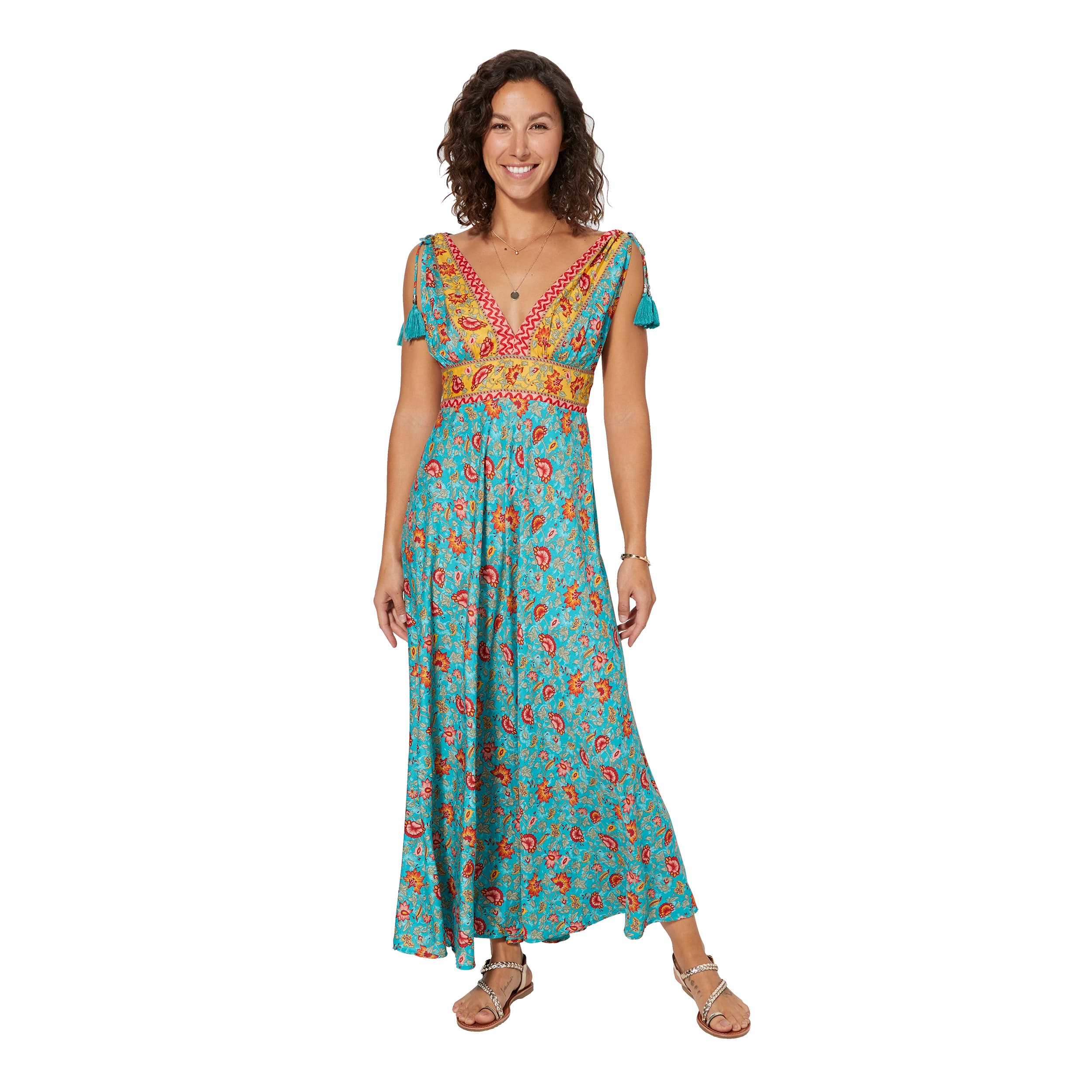Robe été longue sans manches Socrates - Akoustik Online