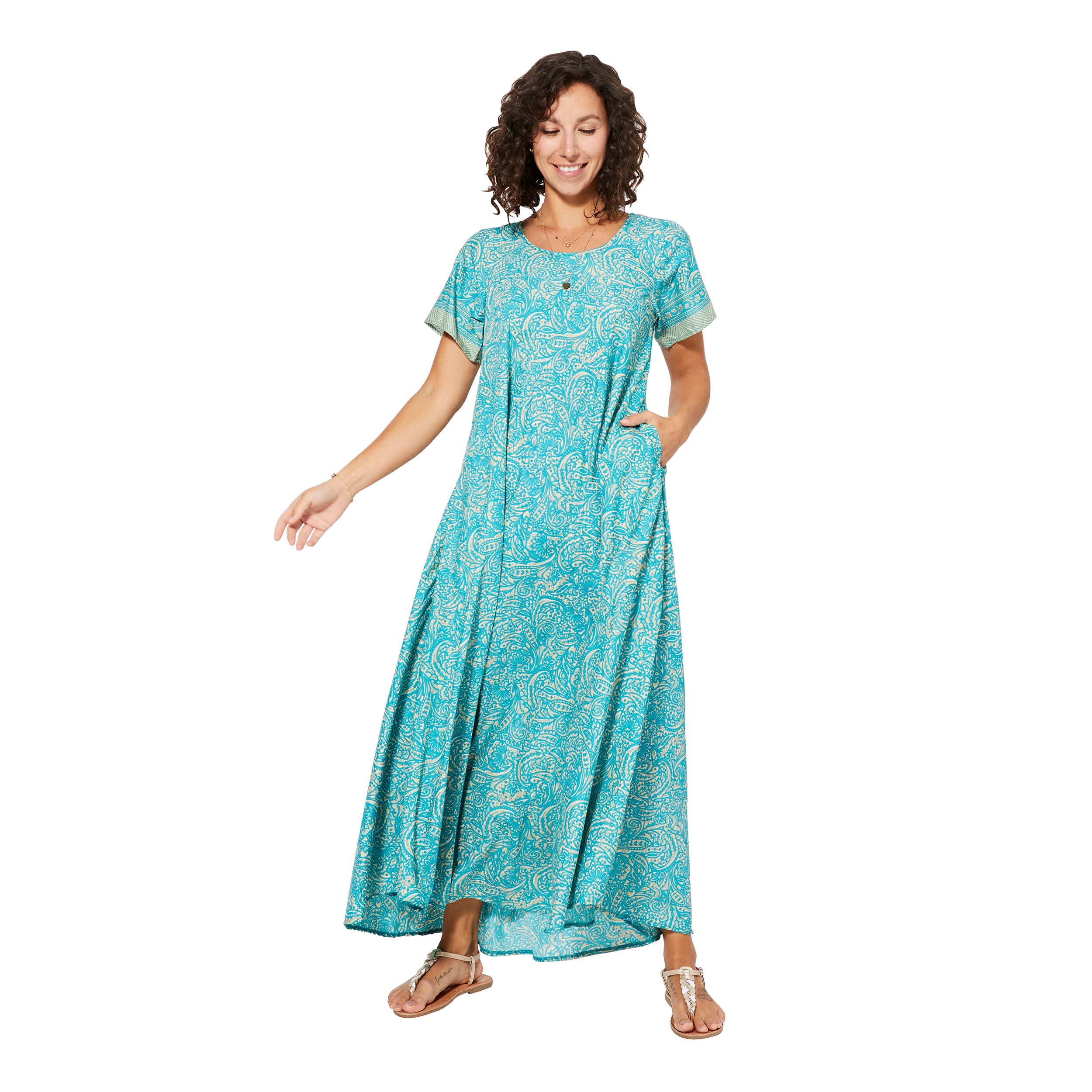 Robe été longue manches courtes Áron - Akoustik Online