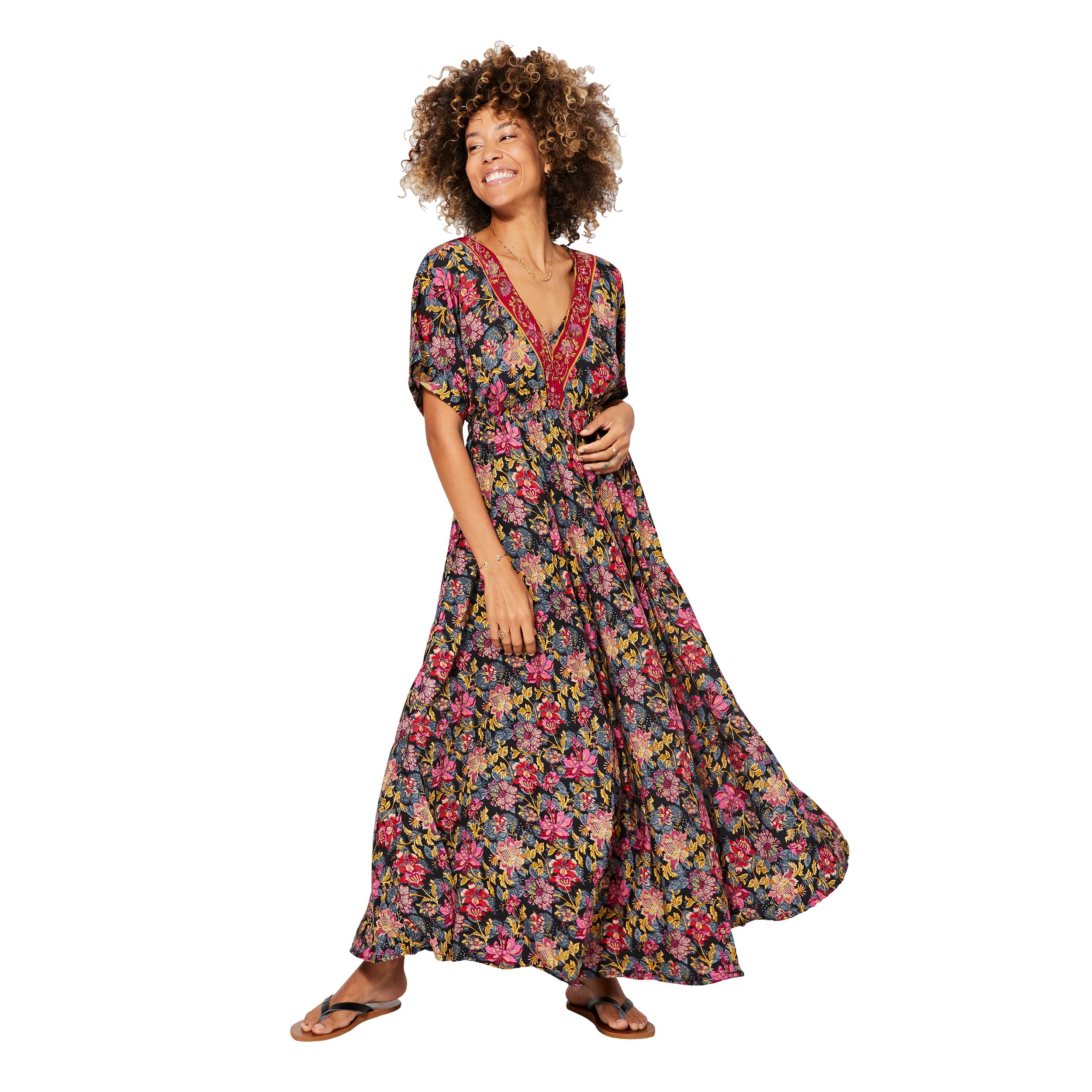 Robe été longue manches courtes Stanislav - Akoustik Online
