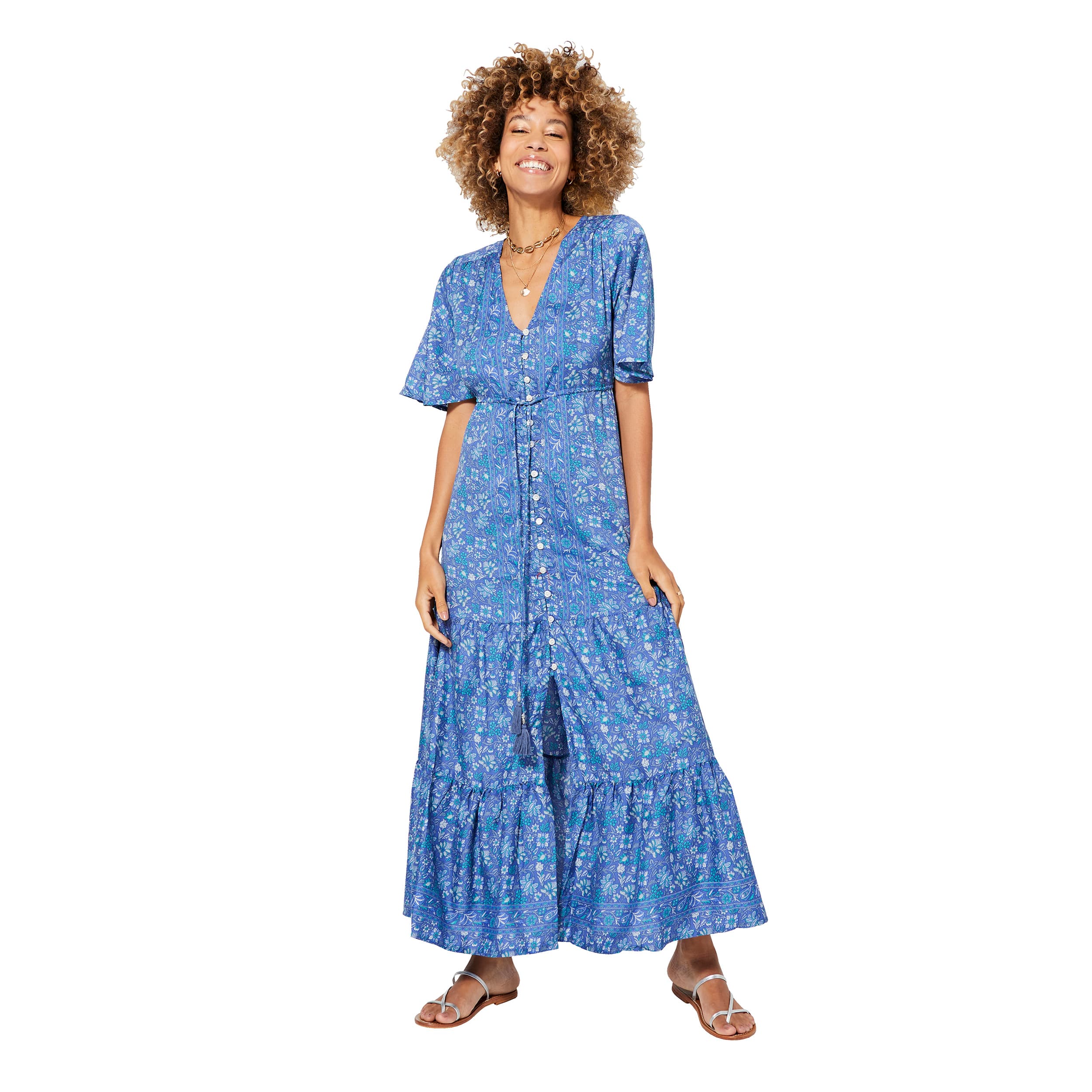 Robe été longue manches courtes Brynja - Akoustik Online