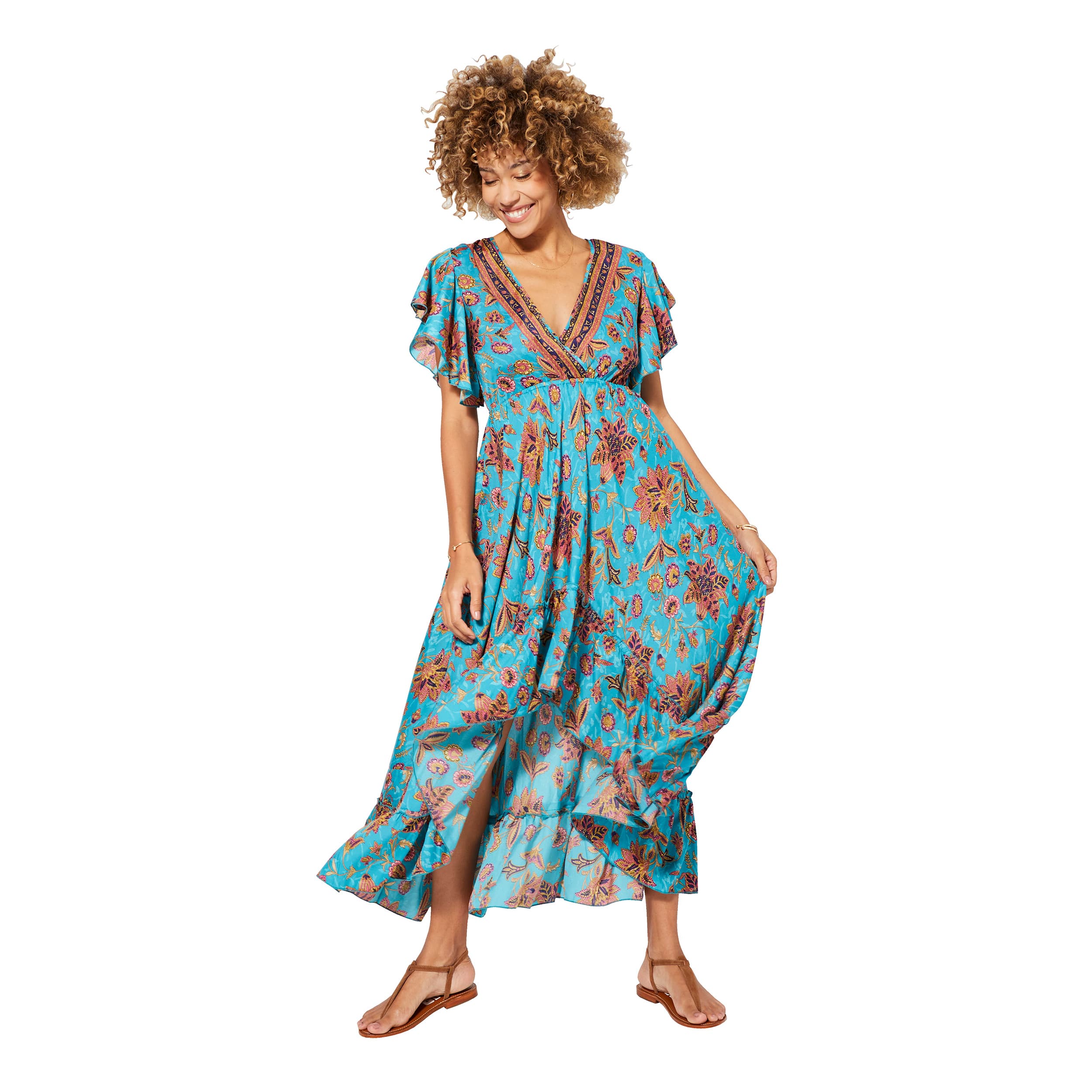 Robe été longue manches courtes Tiborc - Akoustik Online