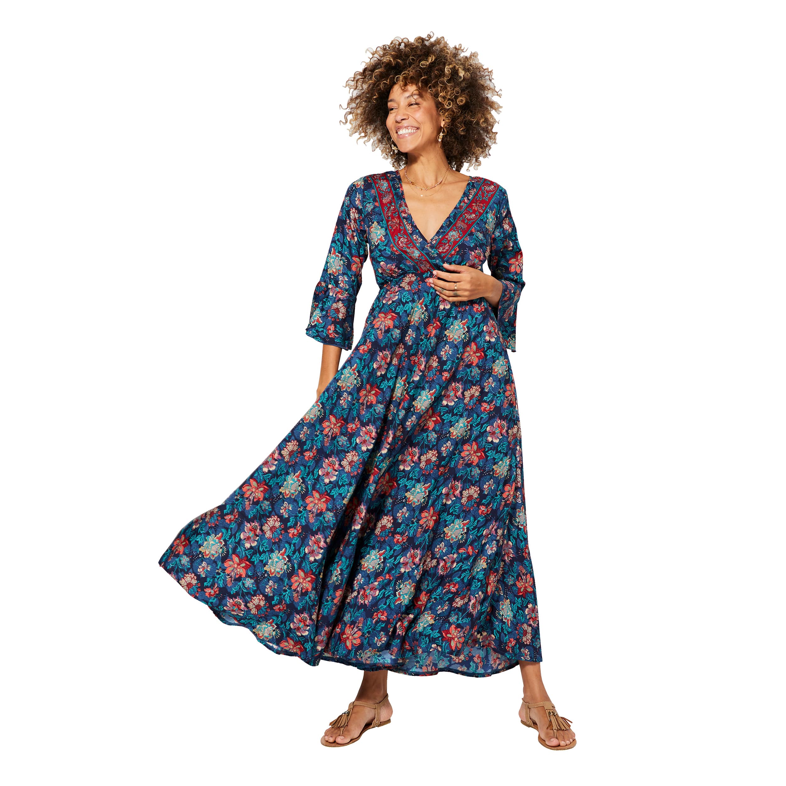 Robe été longue manches 3/4 Pelagius - Akoustik Online