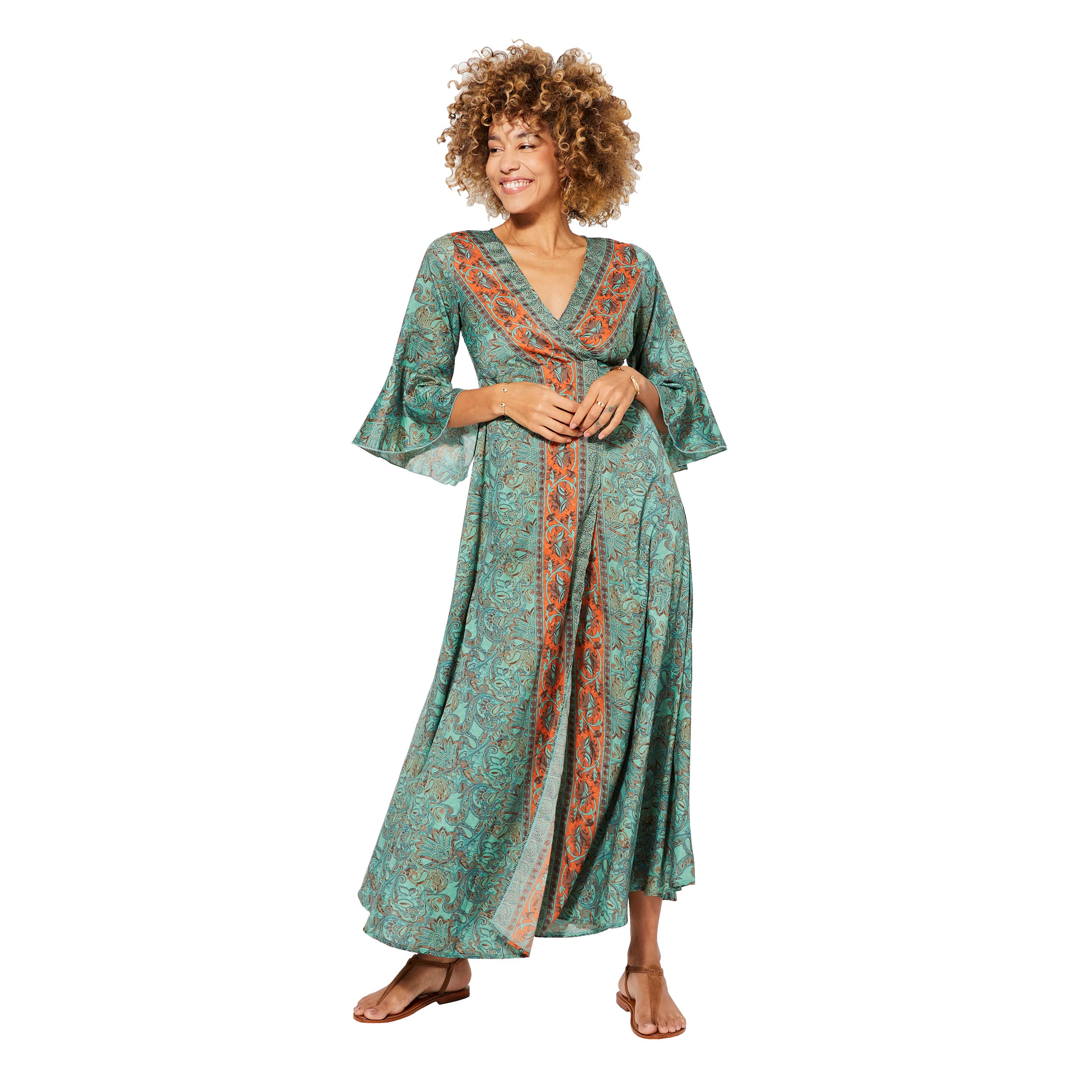 Robe été longue manches longues Finley - Akoustik Online