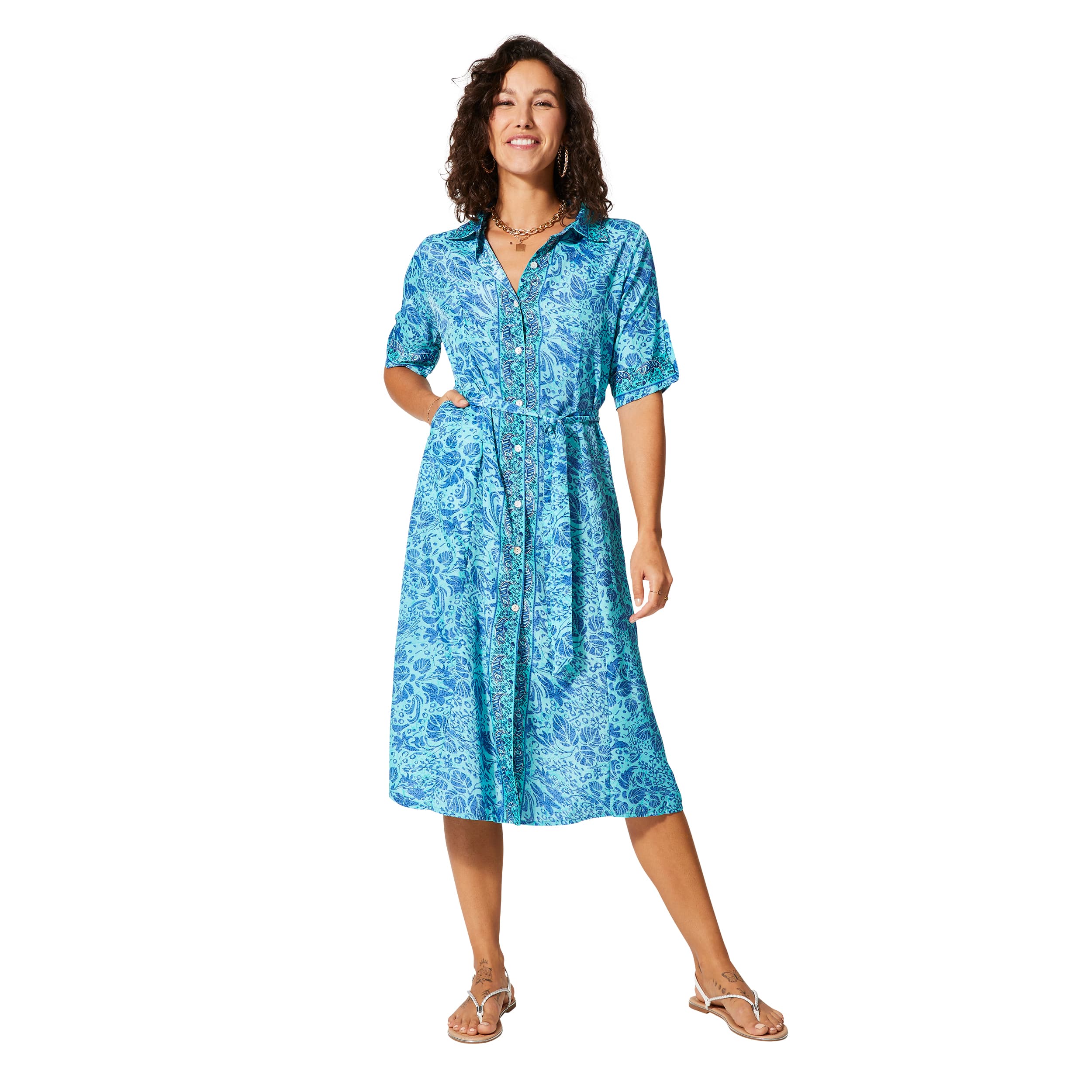 Robe été mi-longue manches courtes Freek - Akoustik Online