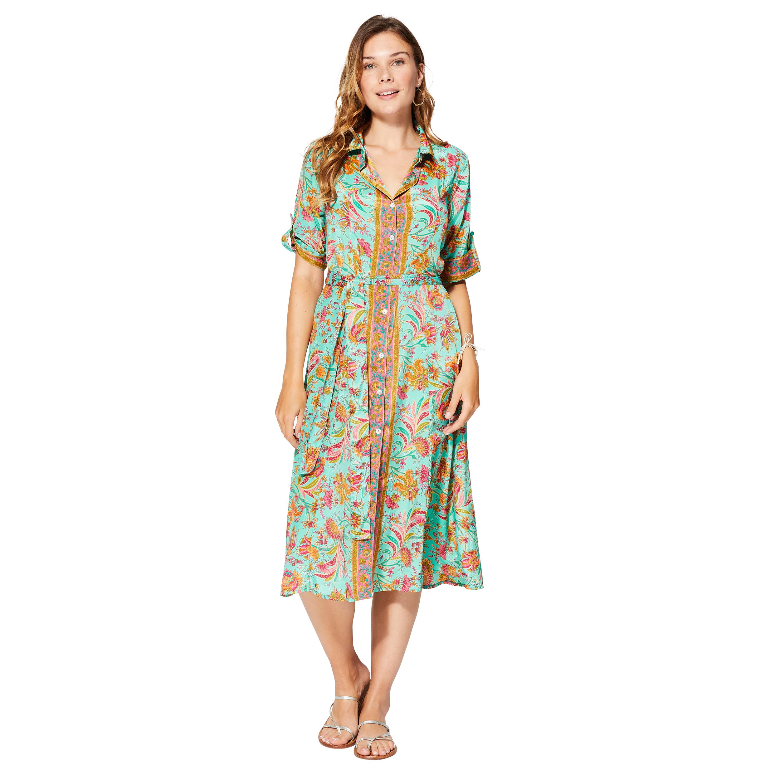 Robe été mi-longue manches courtes Yoav - Akoustik Online