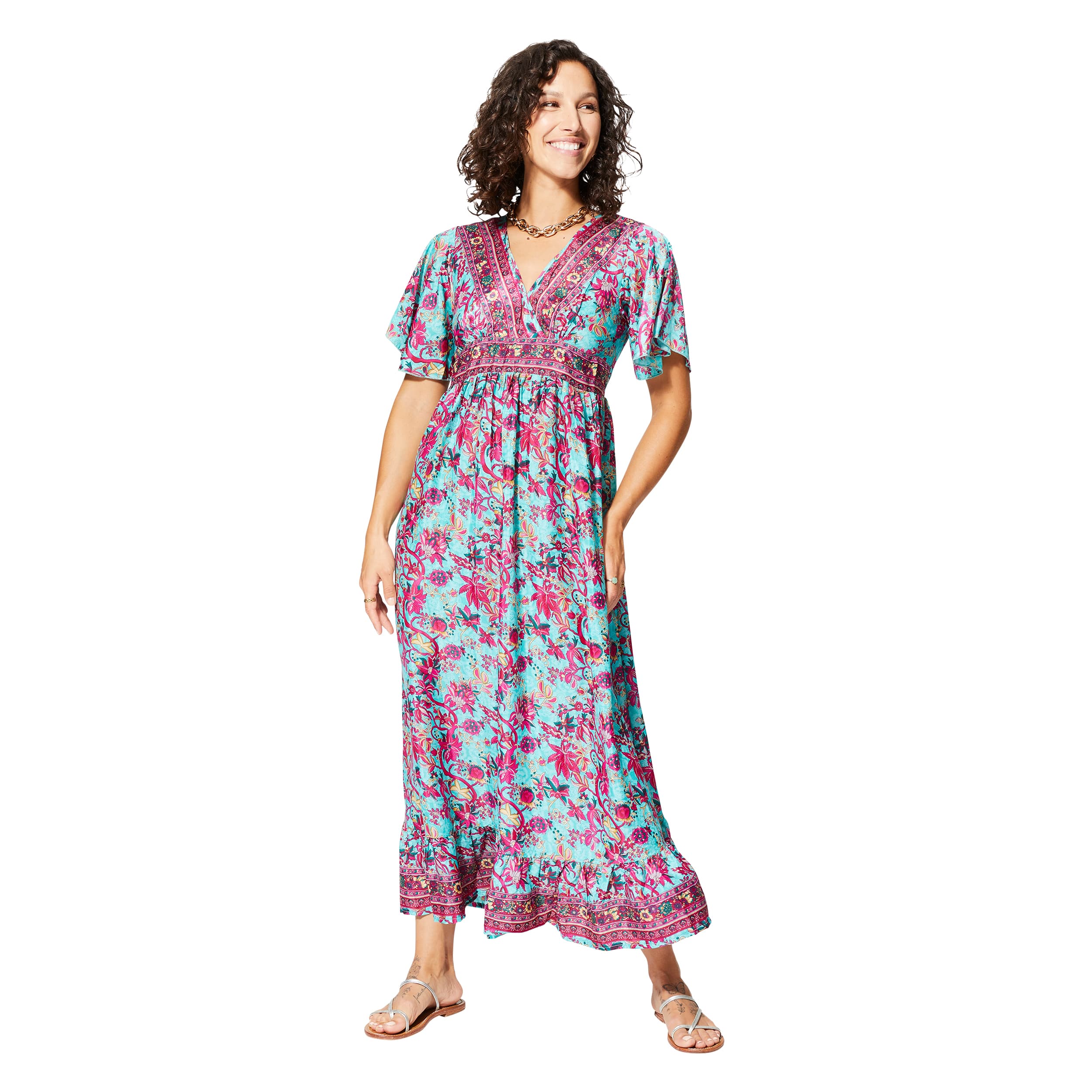 Robe été longue manches courtes Feige - Akoustik Online