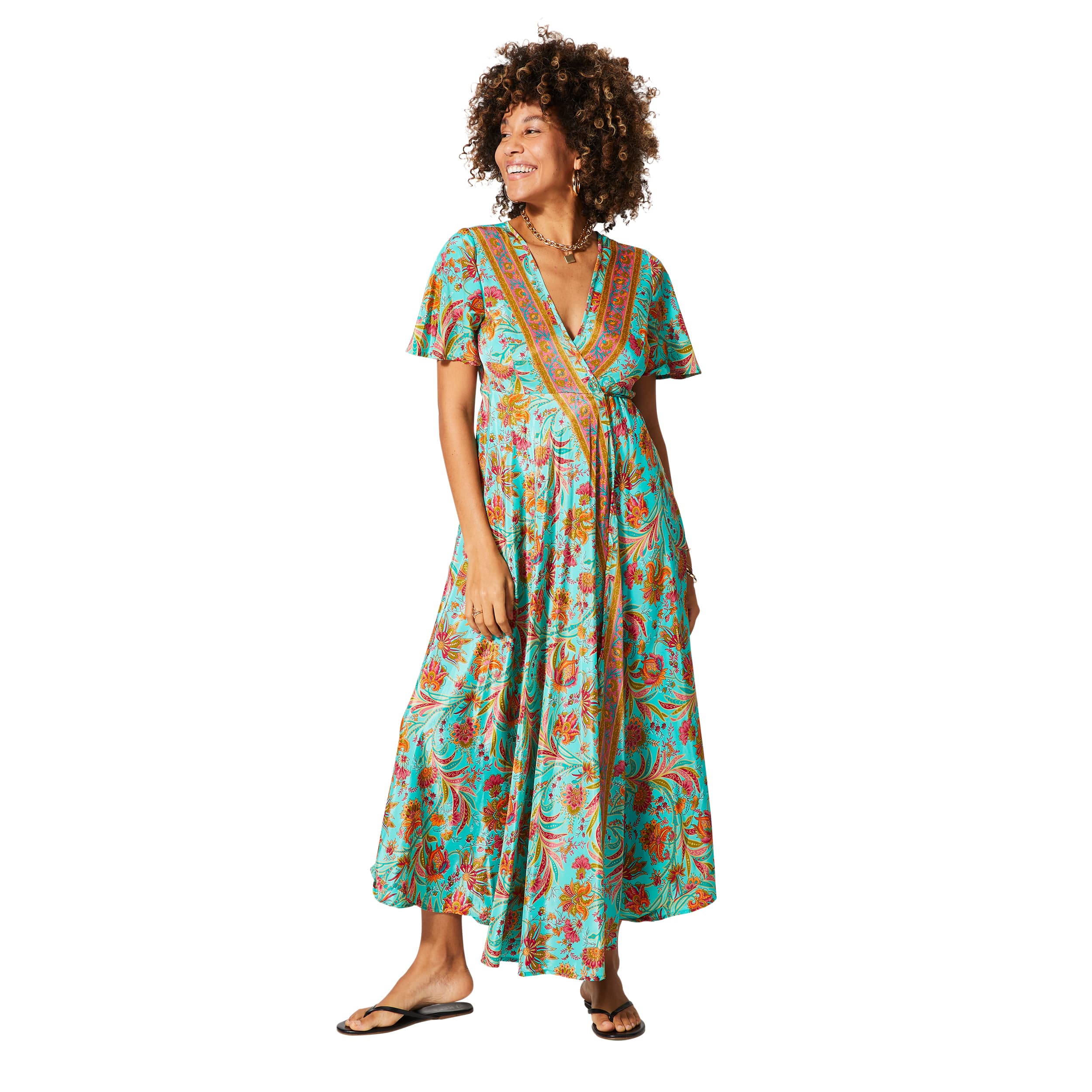 Robe été longue manches courtes Sibéal - Akoustik Online