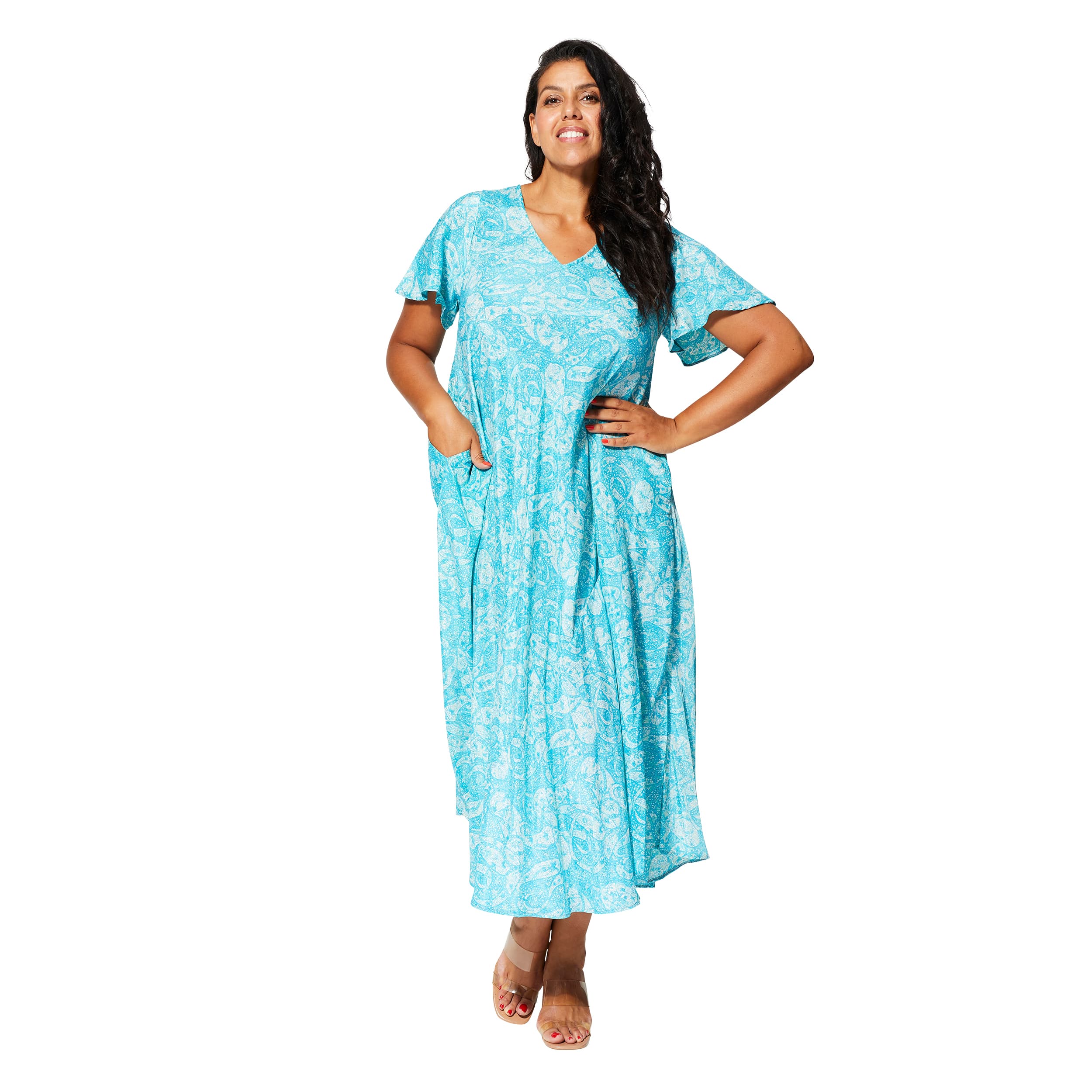 Robe été longue manches courtes Sive - Akoustik Online