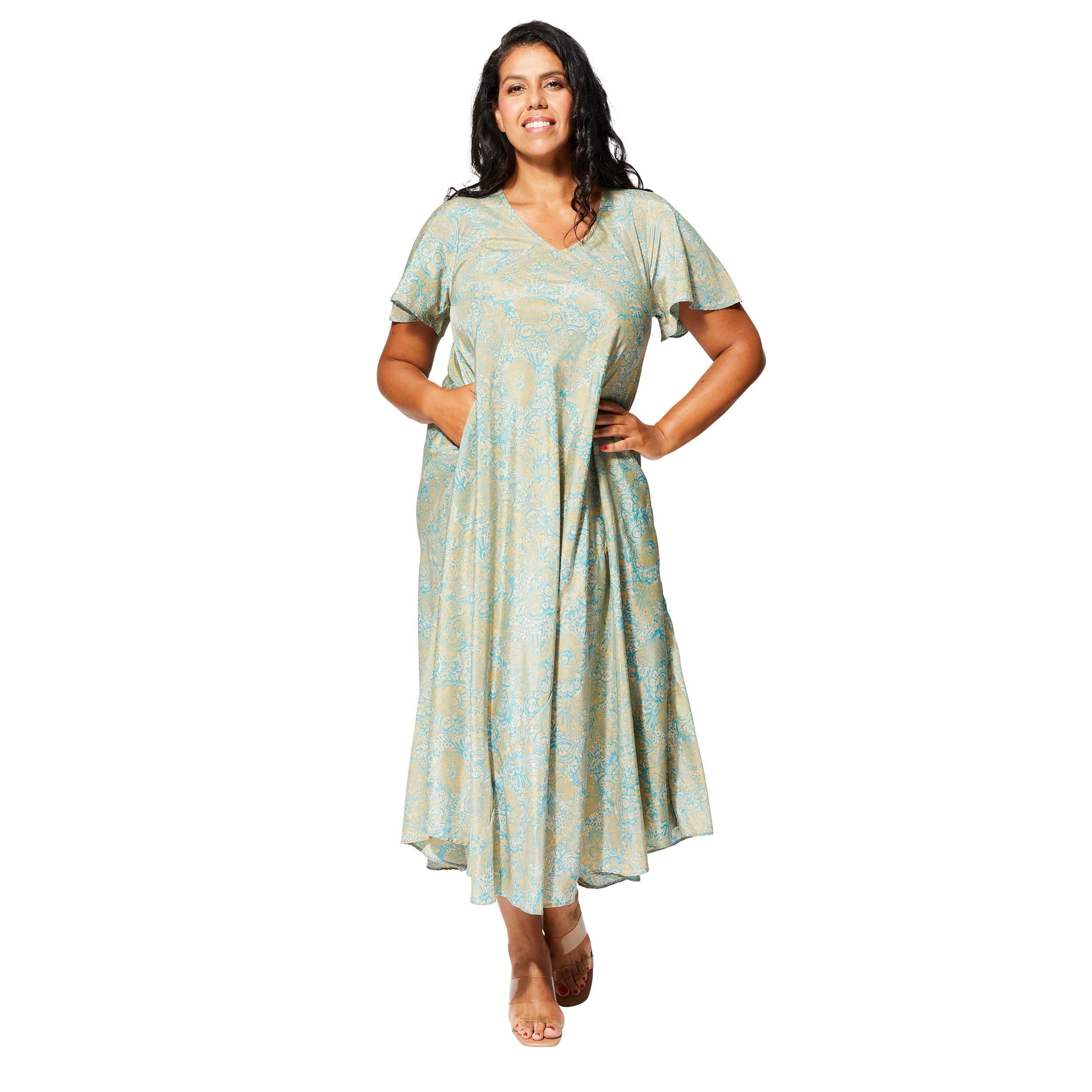 Robe été longue manches courtes Luksa - Akoustik Online