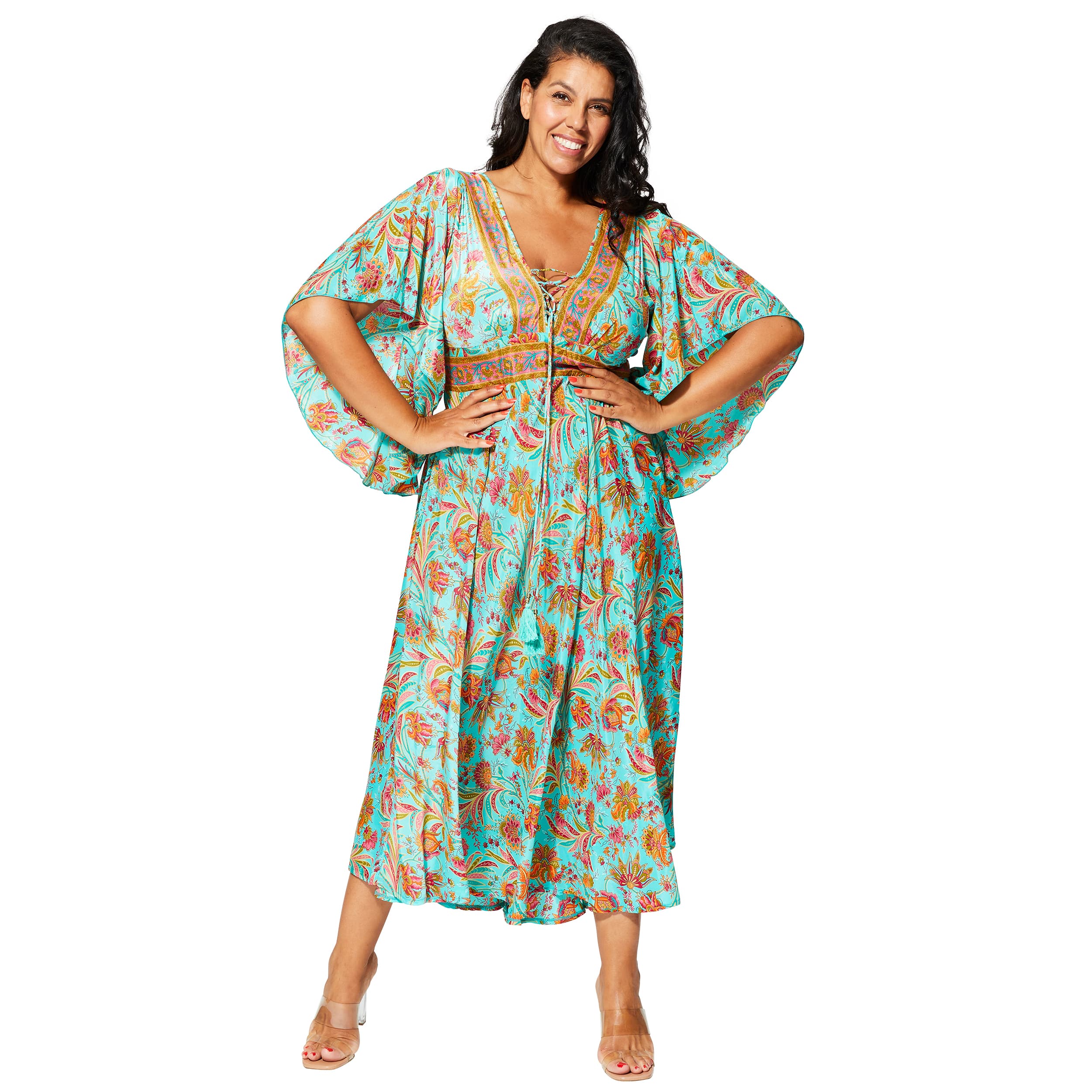 Robe été longue manches courtes Beylke - Akoustik Online