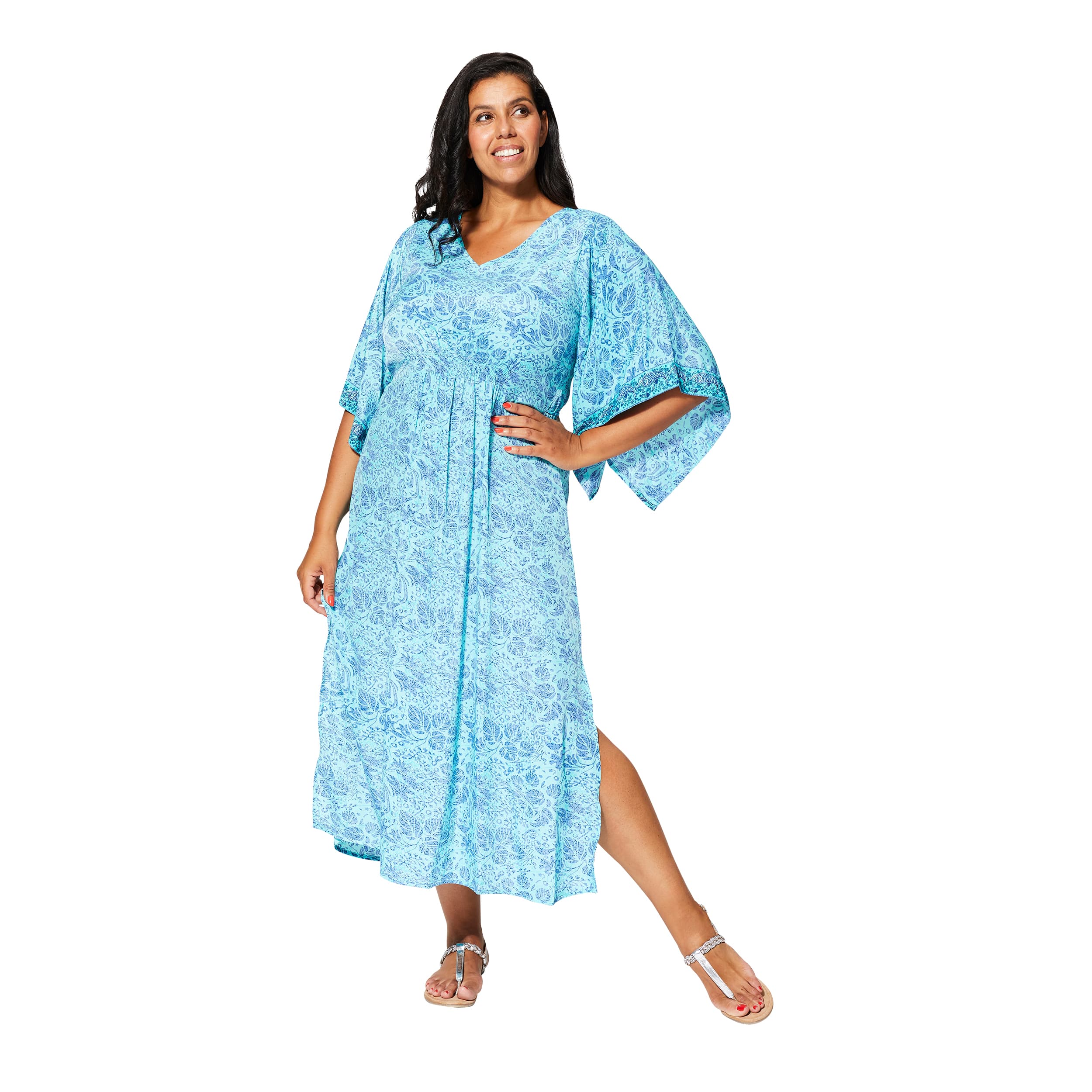 Robe été longue manches 3/4 Eliphalet - Akoustik Online