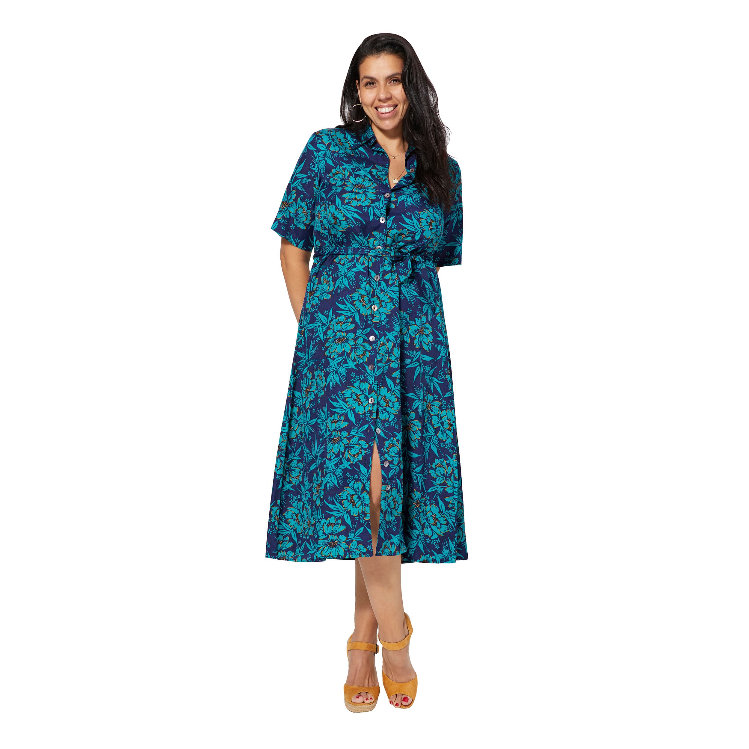 Robe été mi-longue manches courtes Friedemann - Akoustik Online