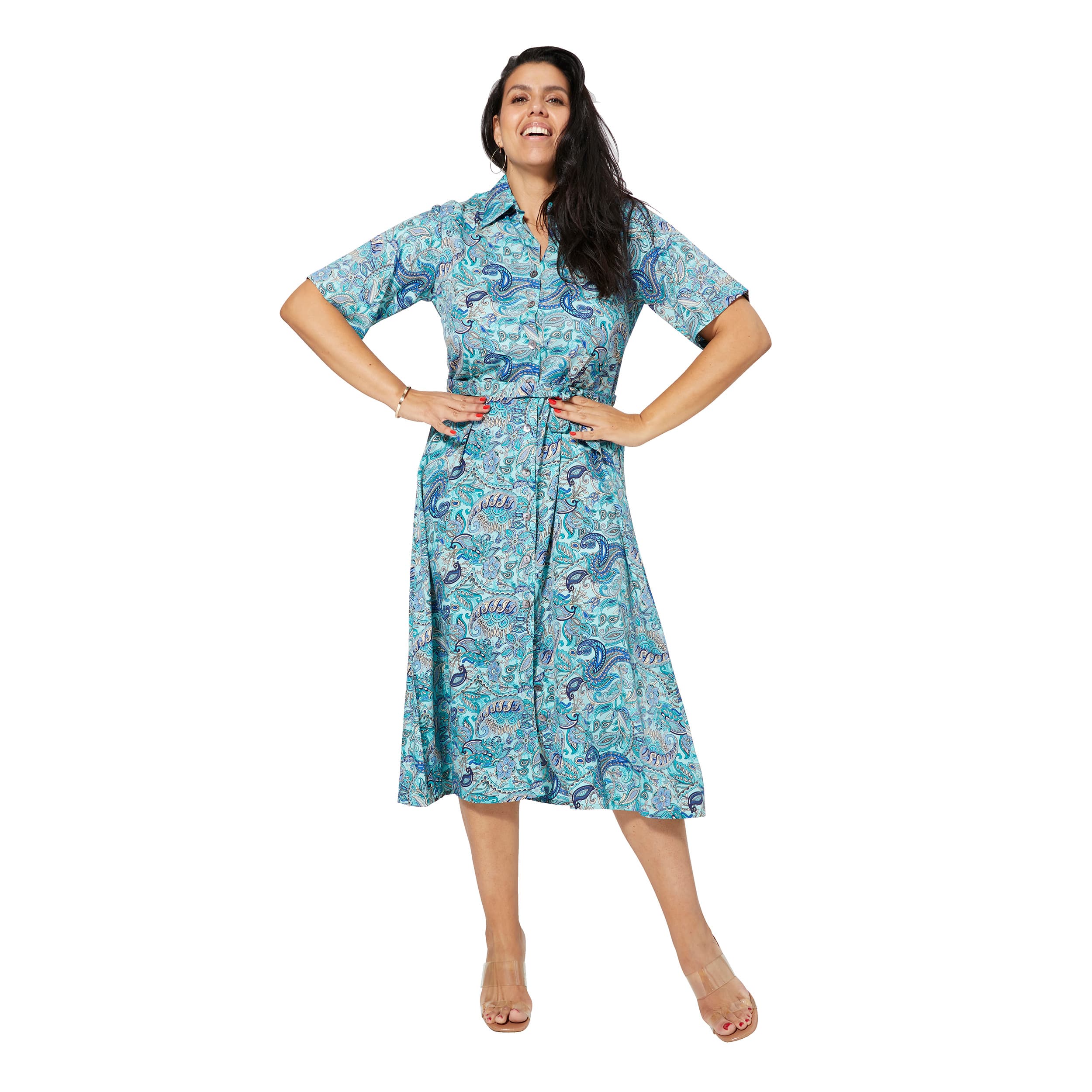 Robe été mi-longue manches courtes Sevastyan - Akoustik Online