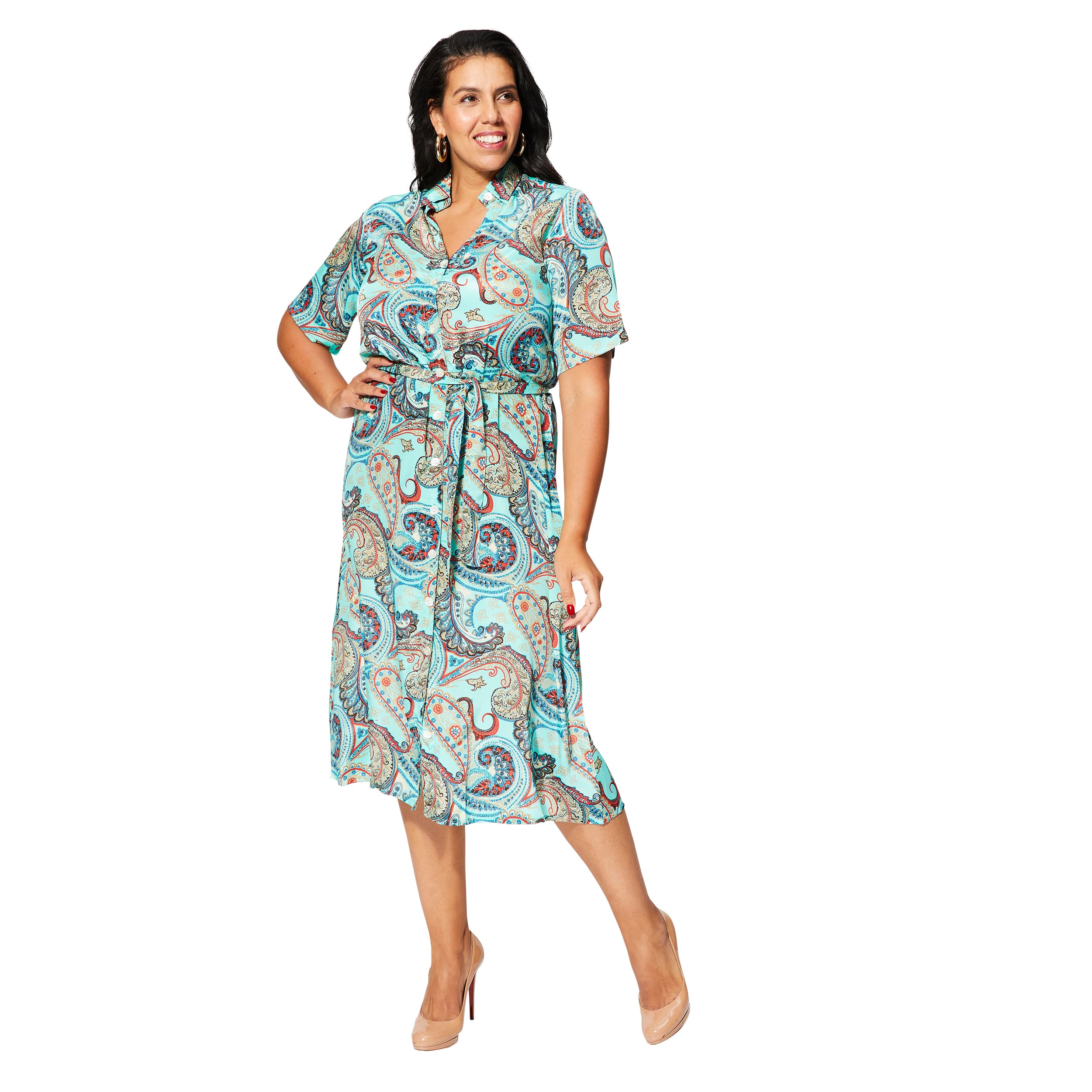 Robe été mi-longue manches courtes Romulus - Akoustik Online