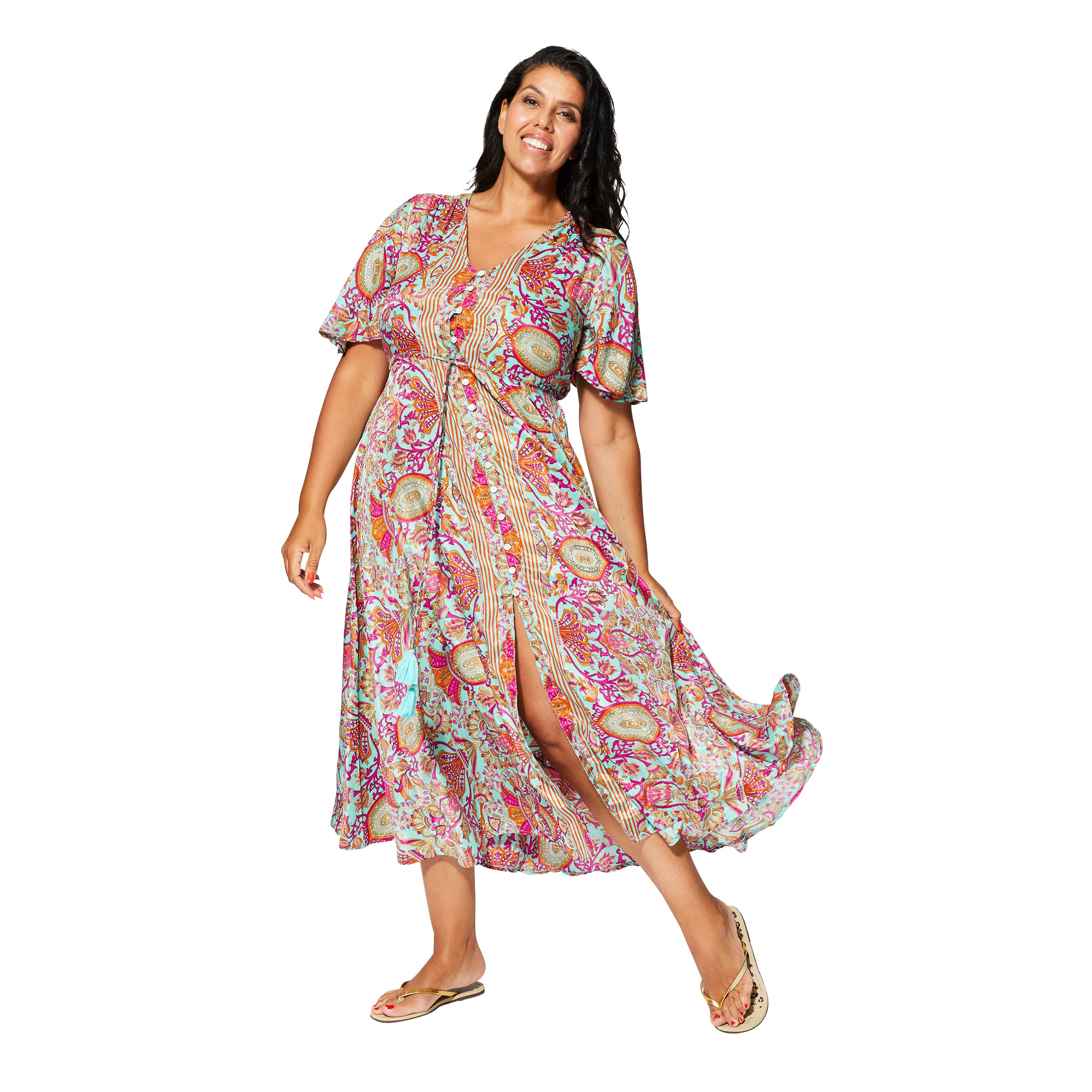 Robe été longue manches courtes Einar - Akoustik Online