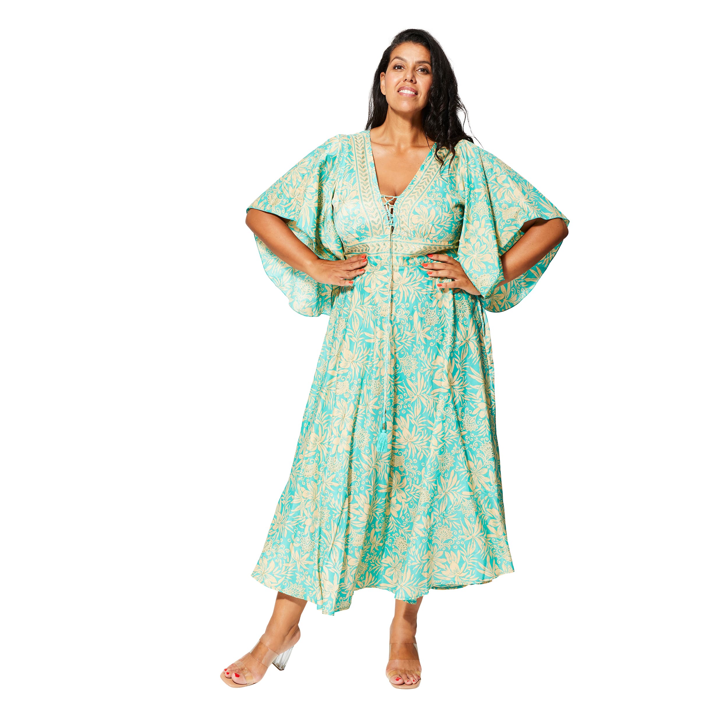 Robe été longue manches courtes Gennadi - Akoustik Online
