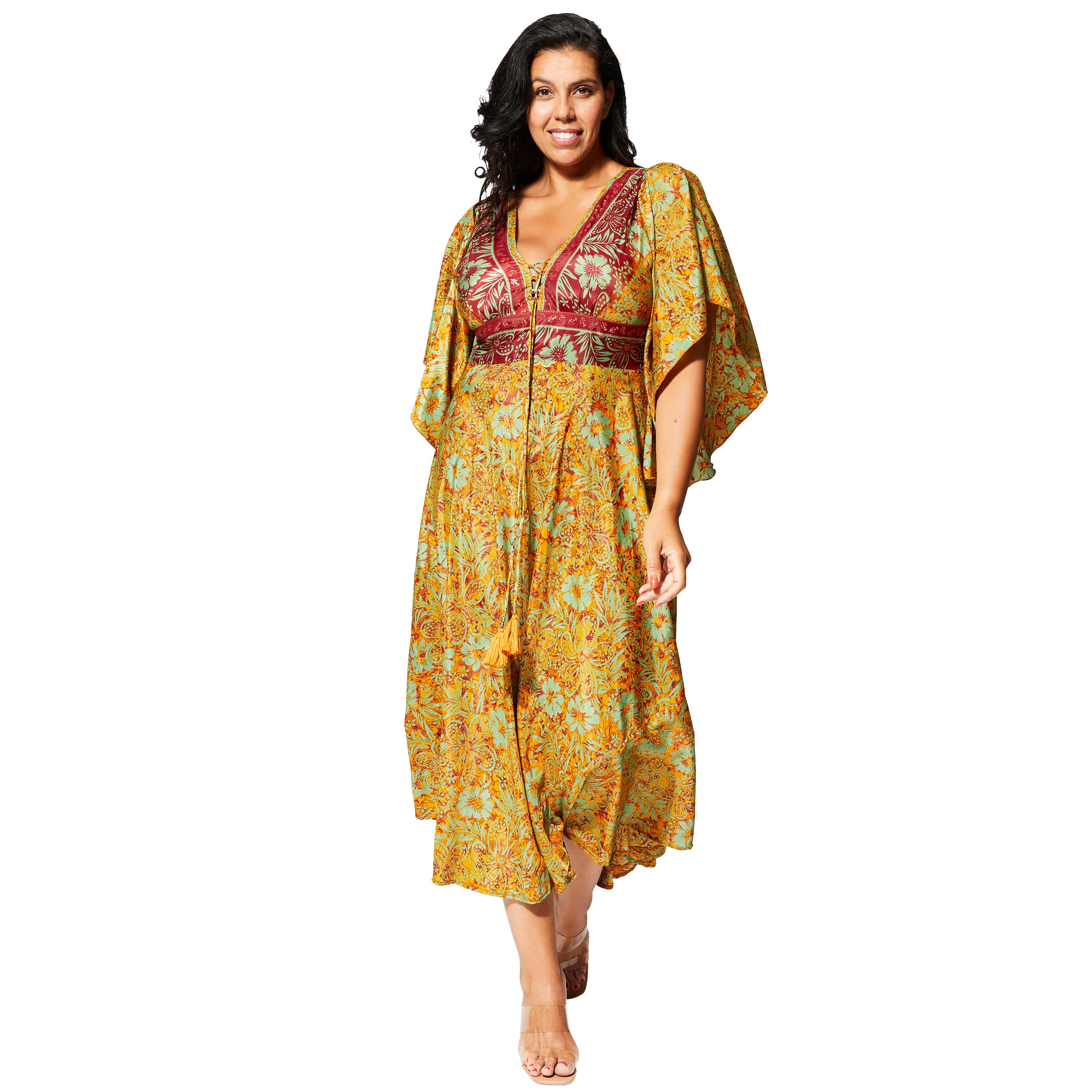 Robe été longue manches courtes Aimo - Akoustik Online