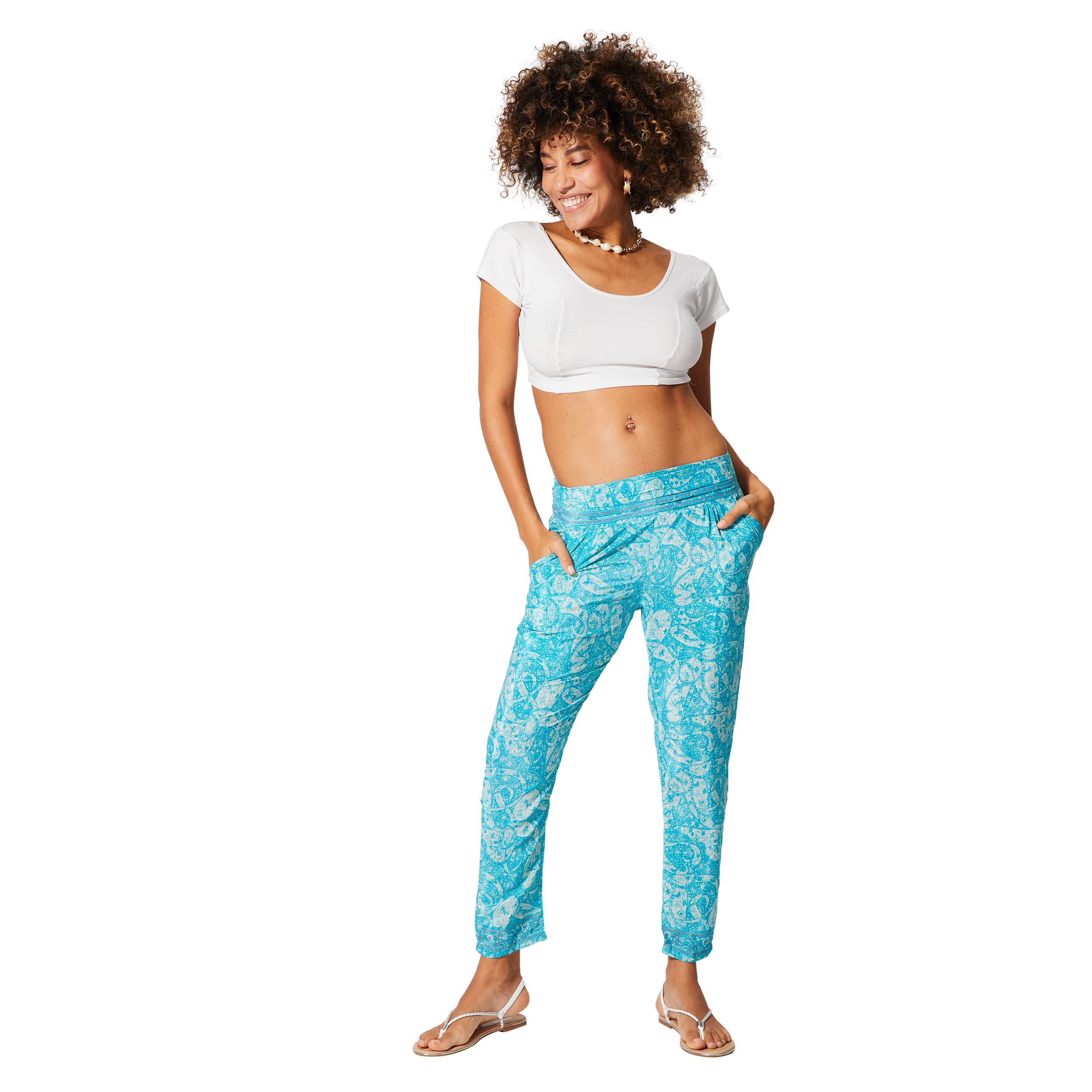 Pantalon été long Dilys - 100% polyester - Akoustik Online