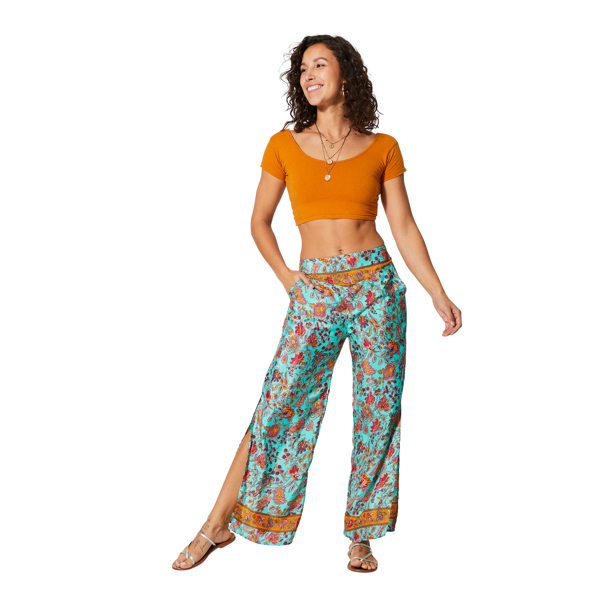 Pantalon été long Edurne - 100% polyester - Akoustik Online