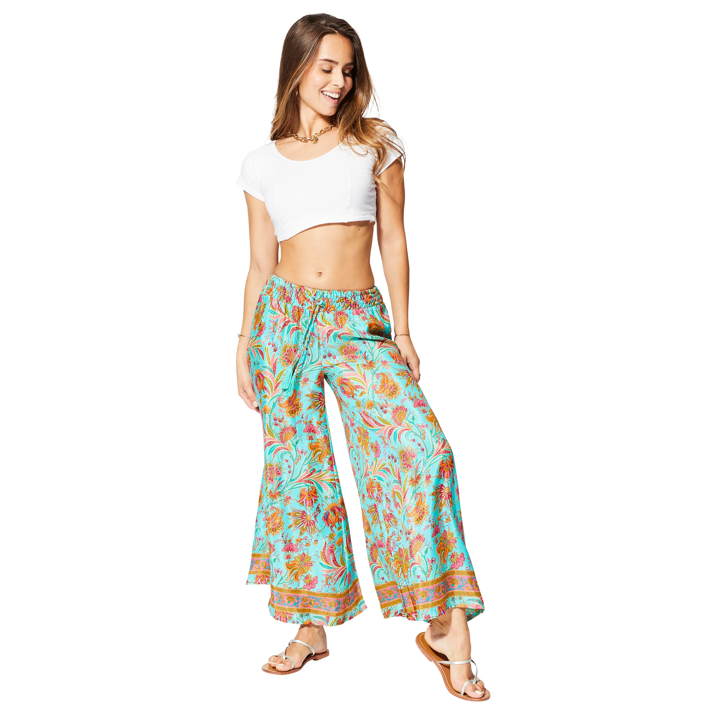 Pantalon été long Motya - 100% polyester - Akoustik Online