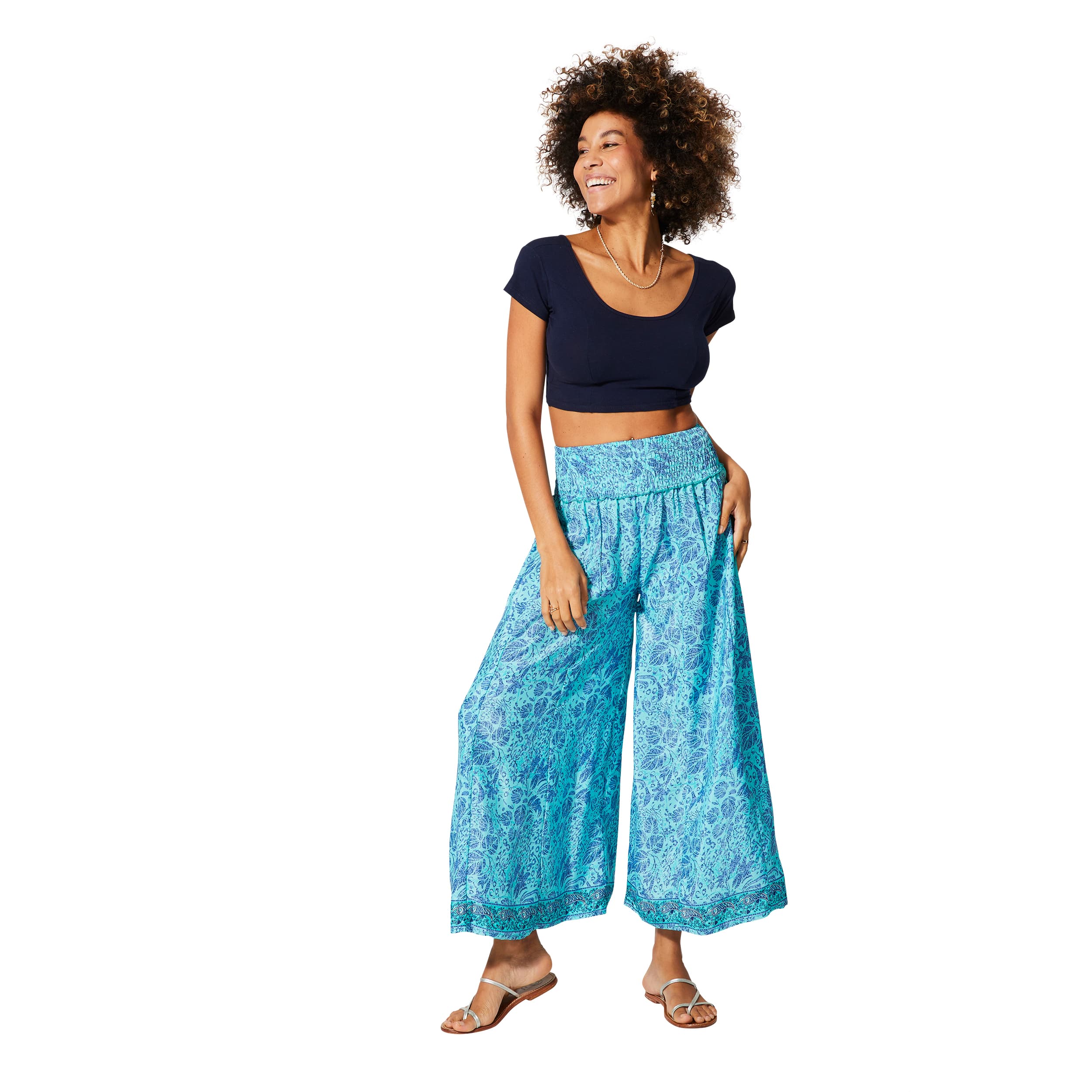 Pantalon été long Gabby - 100% polyester - Akoustik Online