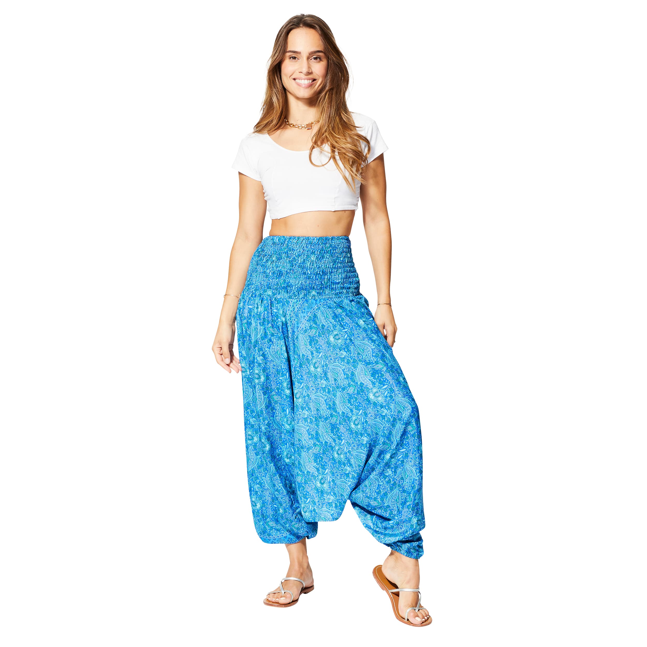 Sarouel été Kimberley - 100% polyester - Akoustik Online