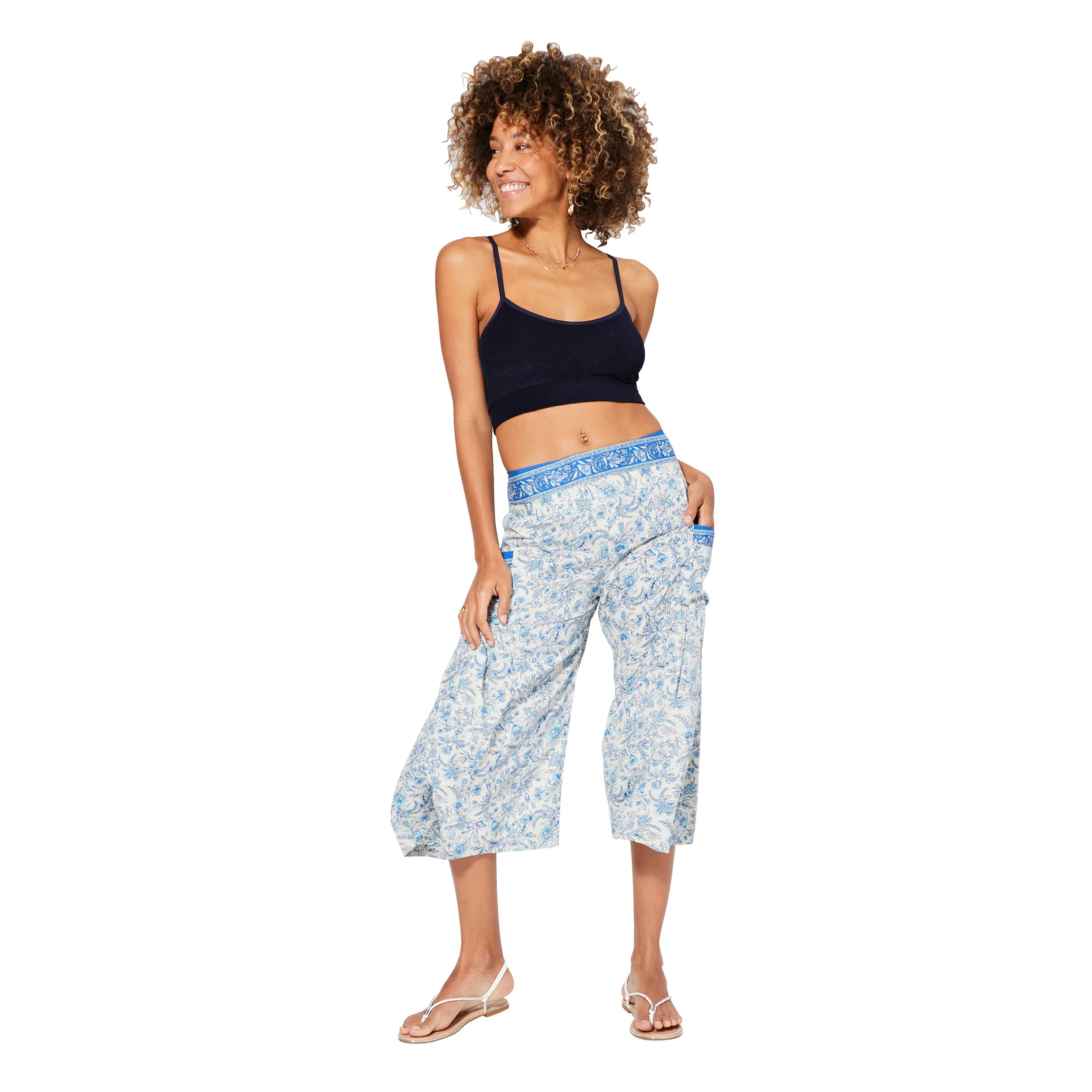 Pantalon été mi-long Todor - 100% polyester - Akoustik Online