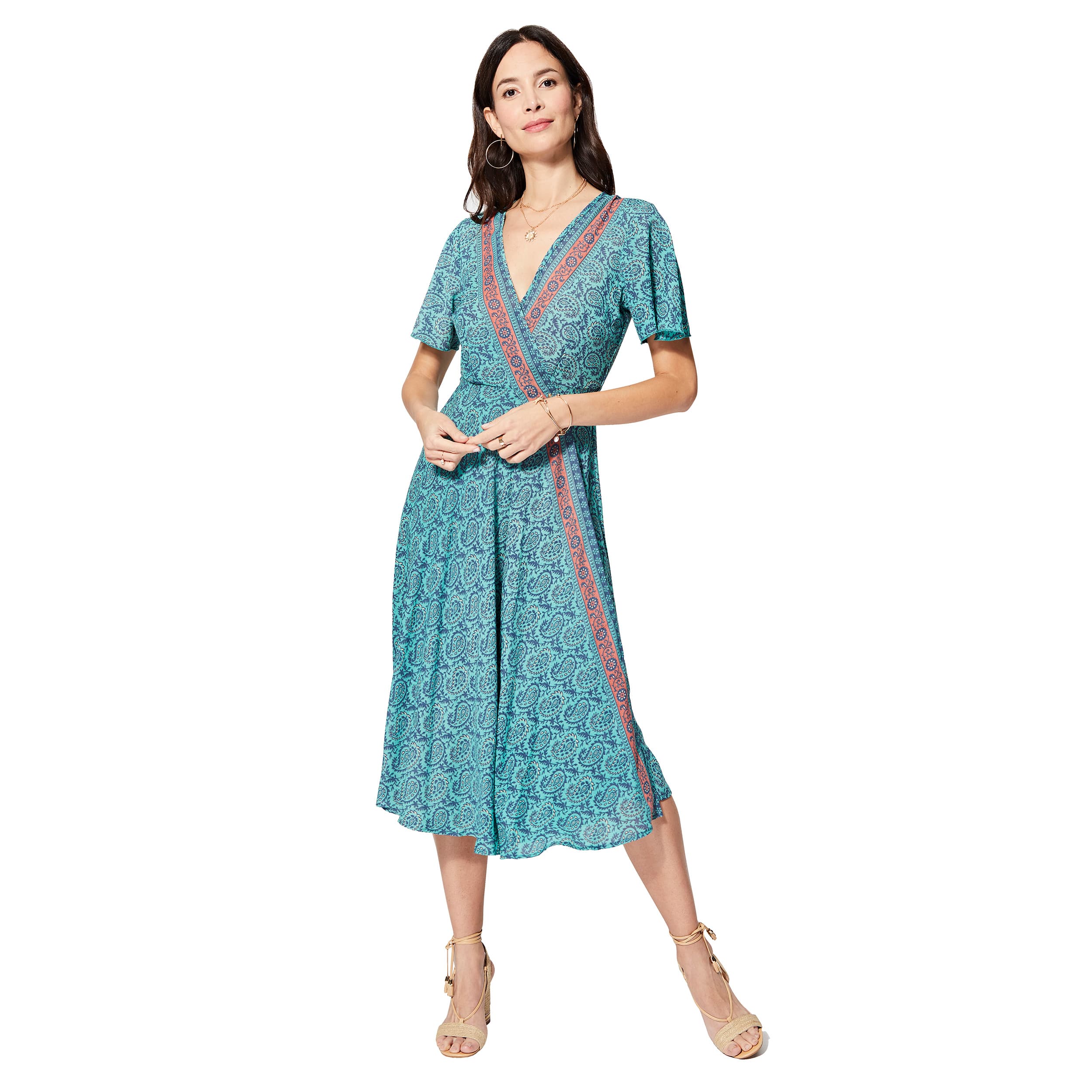 Robe été mi-longue manches courtes Sri - Akoustik Online