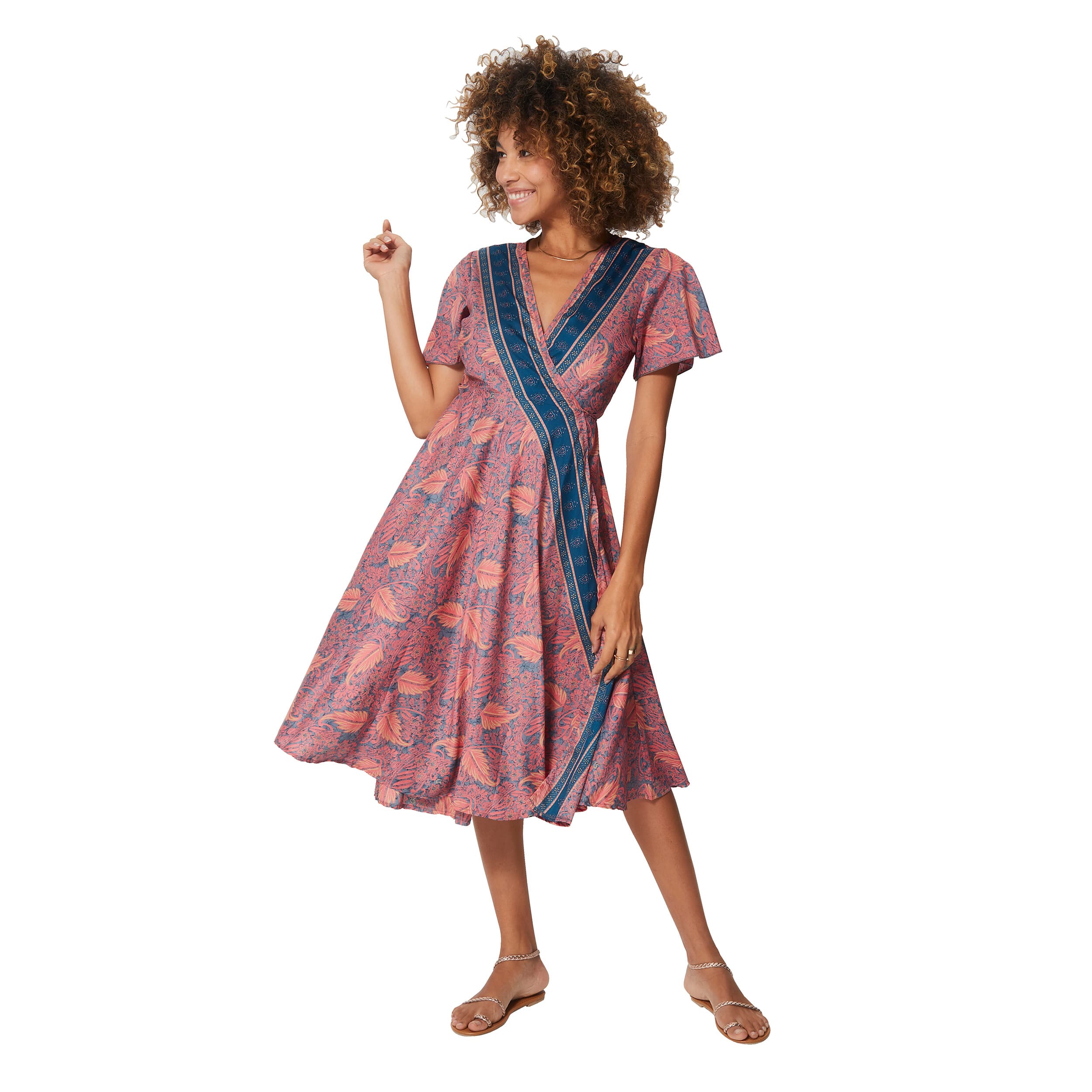 Robe été mi-longue manches courtes Gala - Akoustik Online