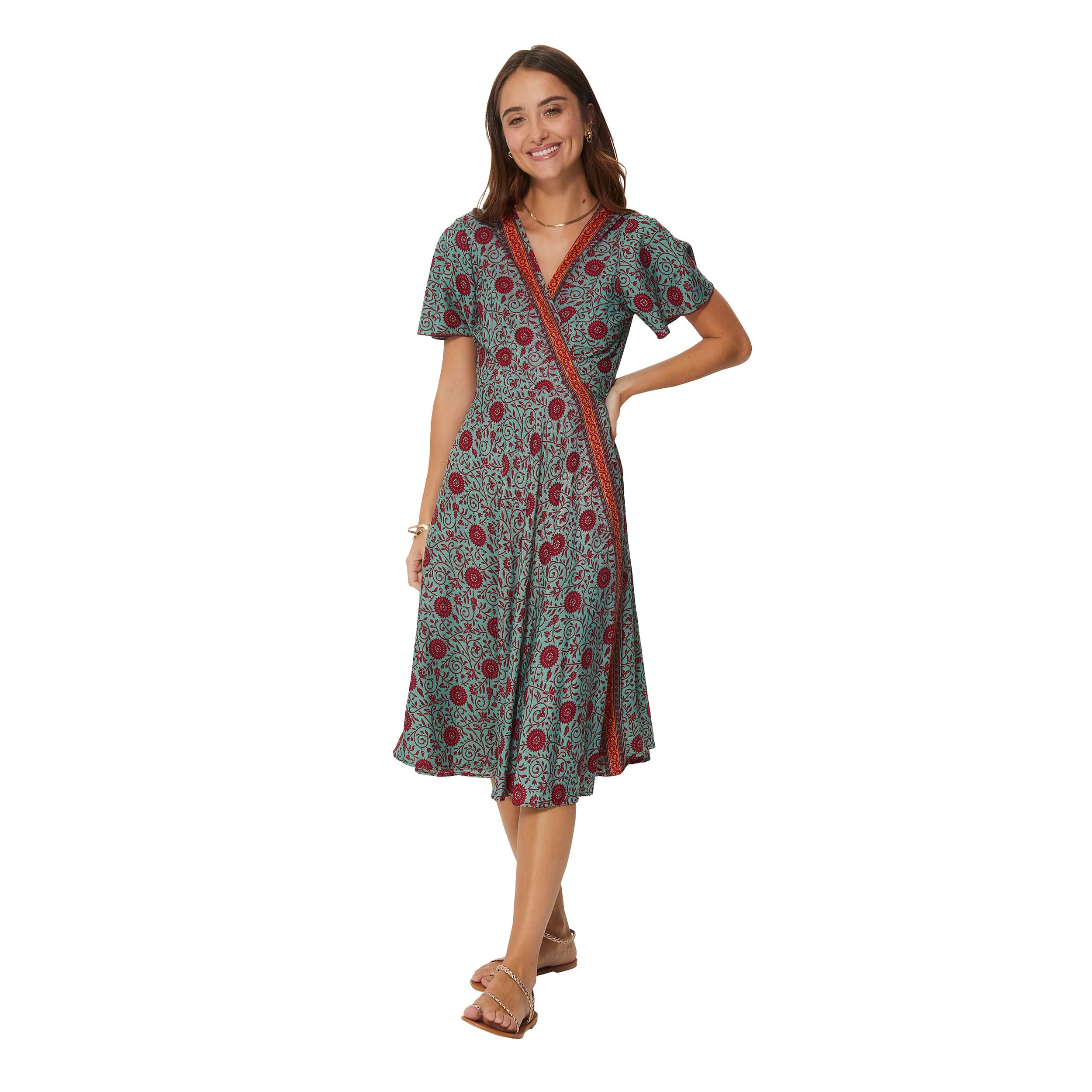 Robe été mi-longue manches courtes Kristopher - Akoustik Online