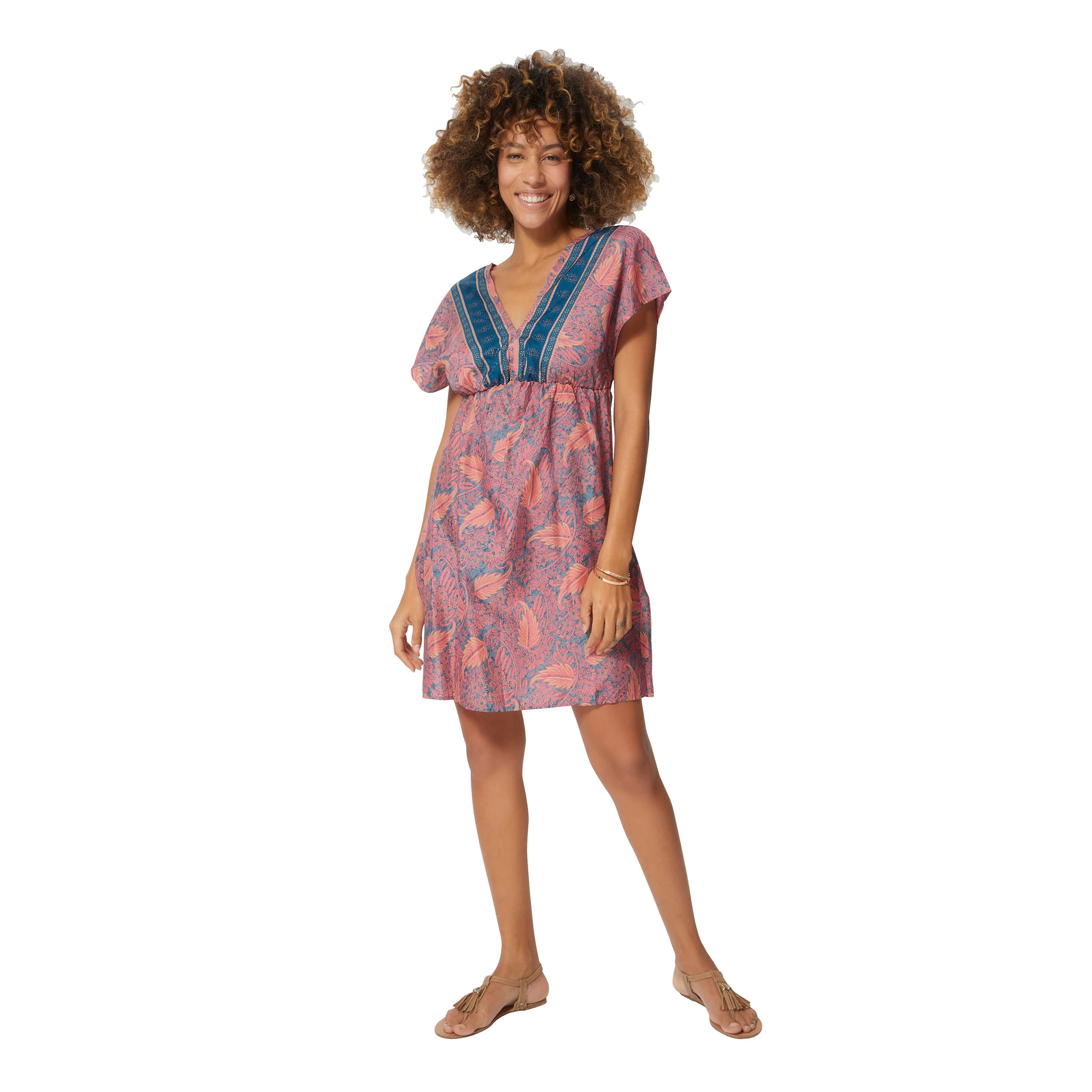 Robe été courte manches courtes Ensley - Akoustik Online