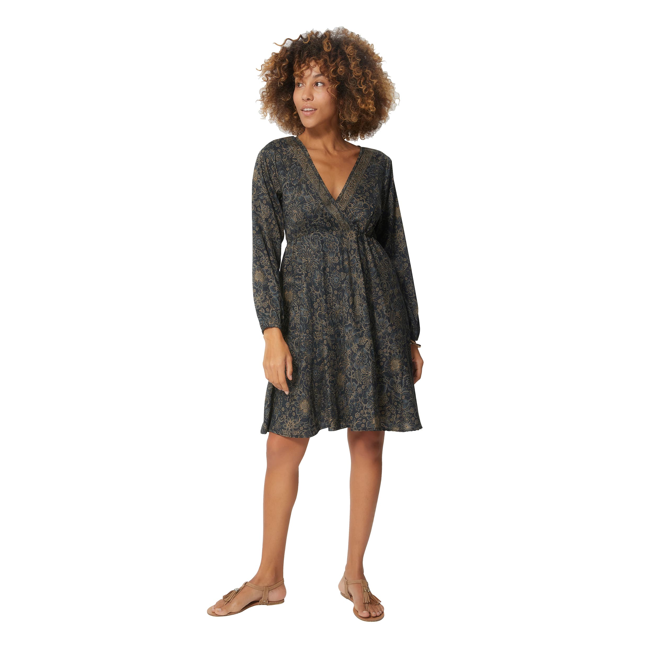 Robe été courte manches longues Stylianos - Akoustik Online