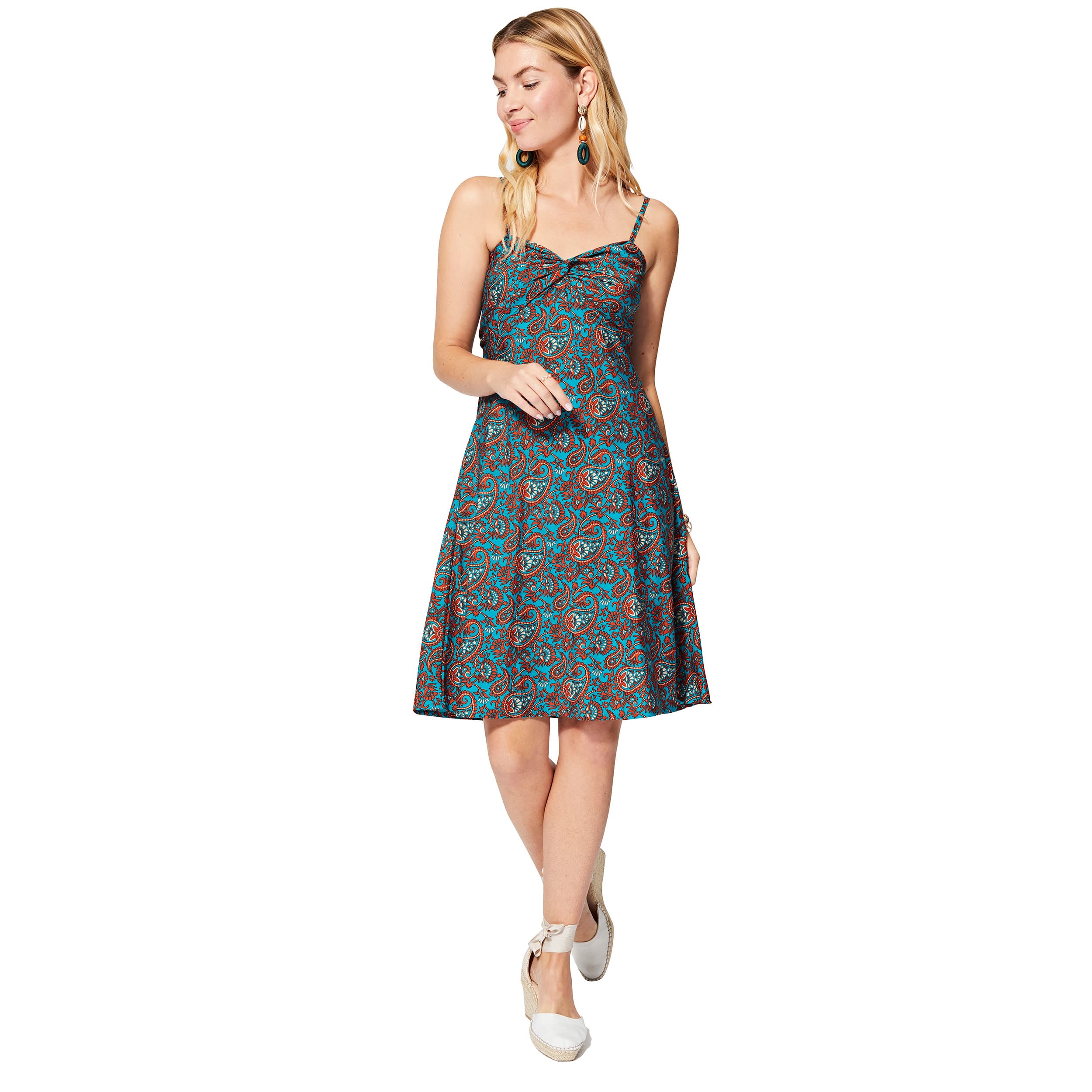 Robe été courte sans manches Carmela - Petit Prix ! - Akoustik Online