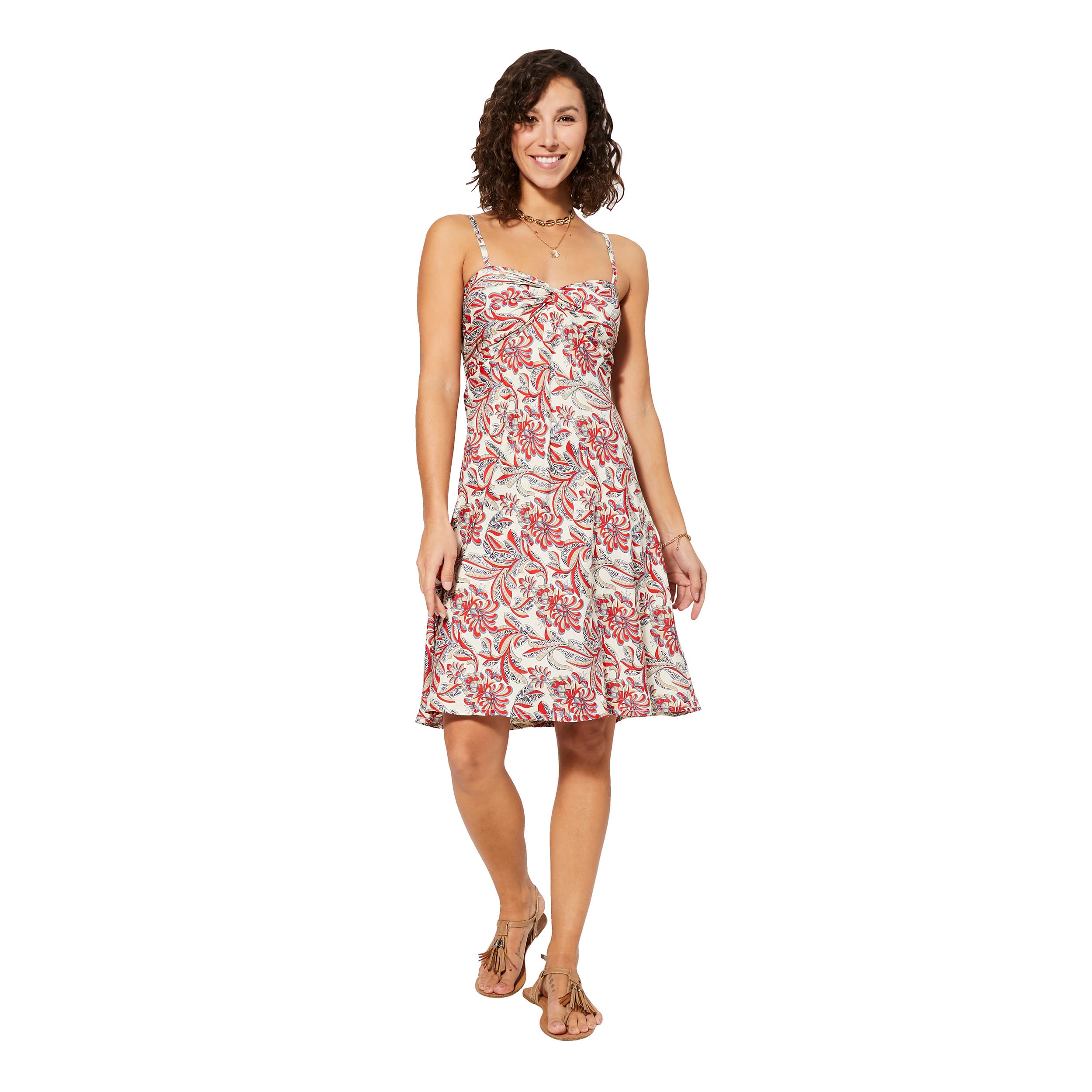 Robe été courte sans manches Meaghan - Akoustik Online