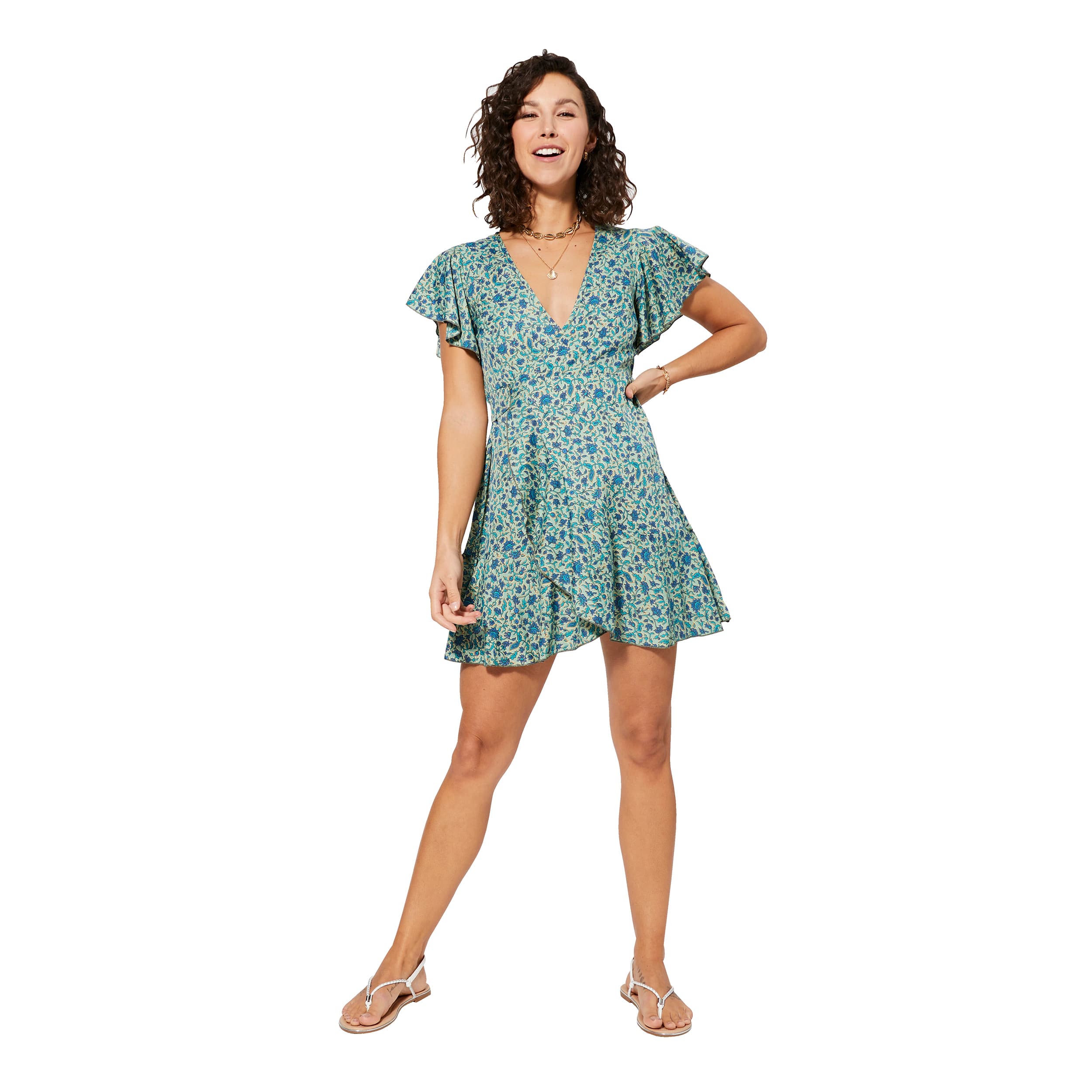 Robe été courte manches courtes Veera - Akoustik Online