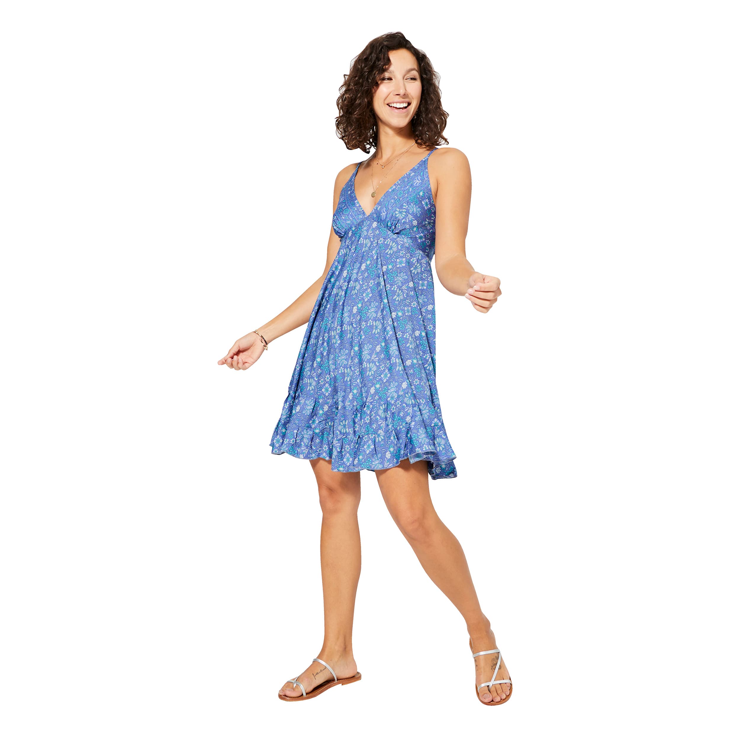 Robe été courte sans manches Marlene - Akoustik Online