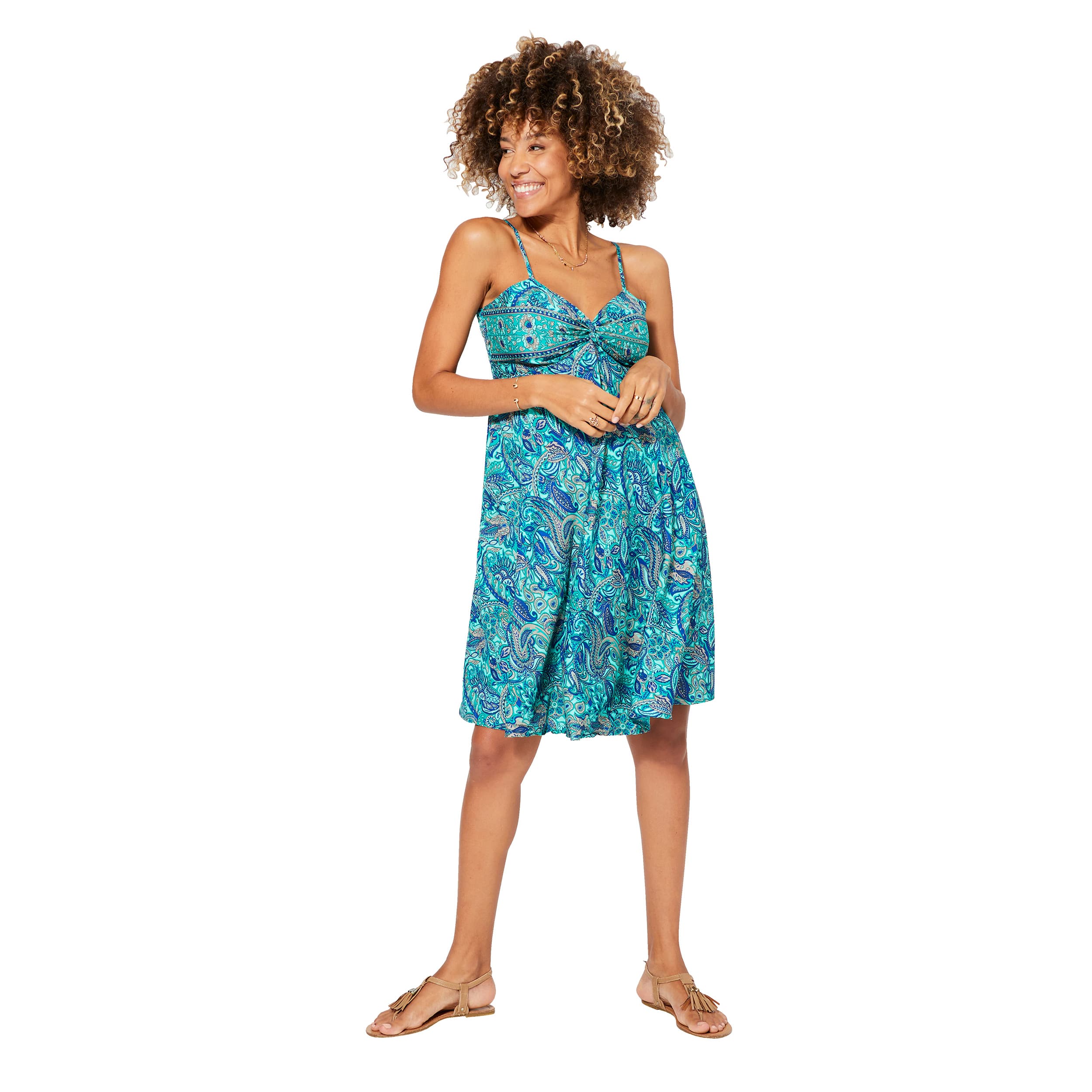 Robe été courte sans manches Berjouhi - Akoustik Online