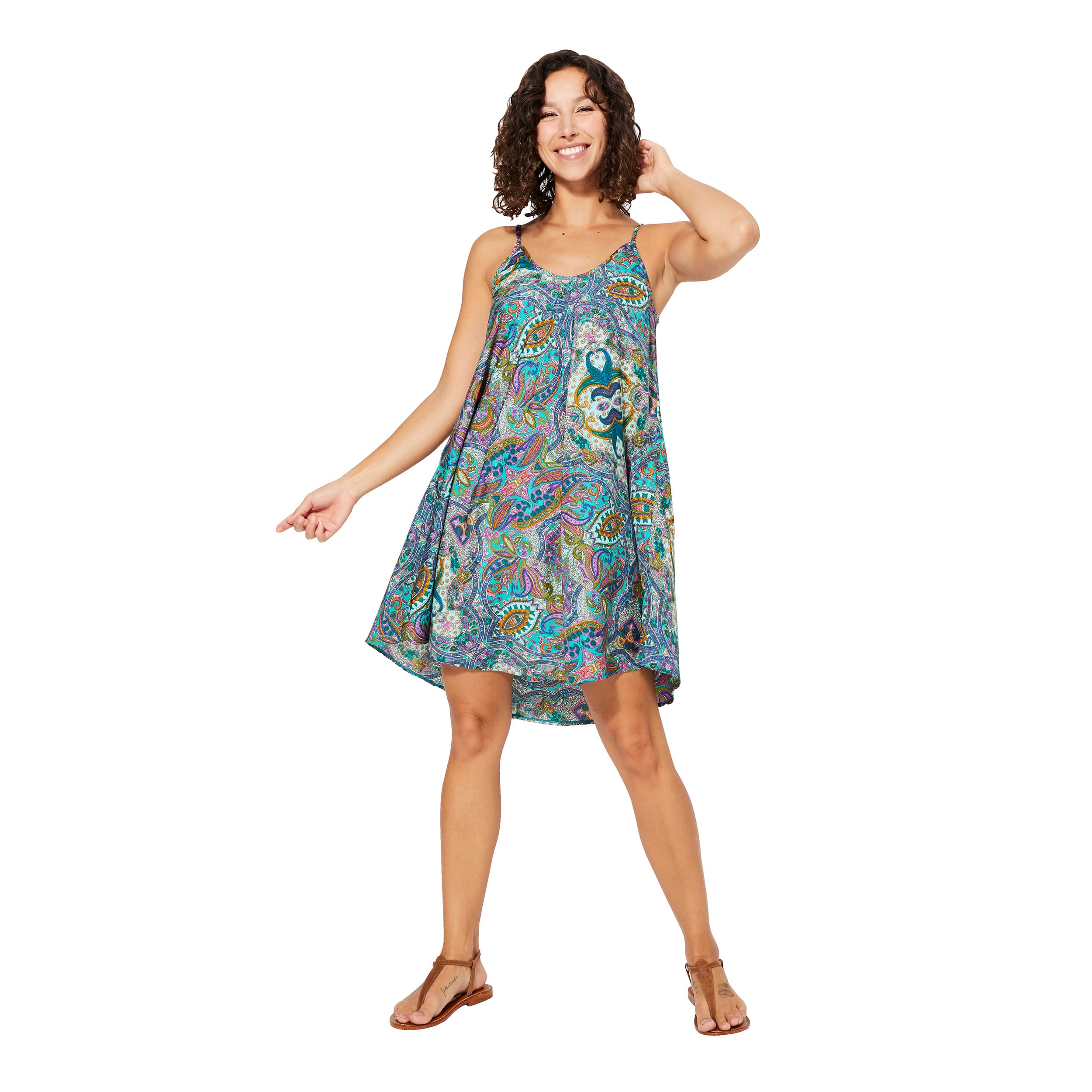 Robe été courte sans manches Bedelia - Akoustik Online