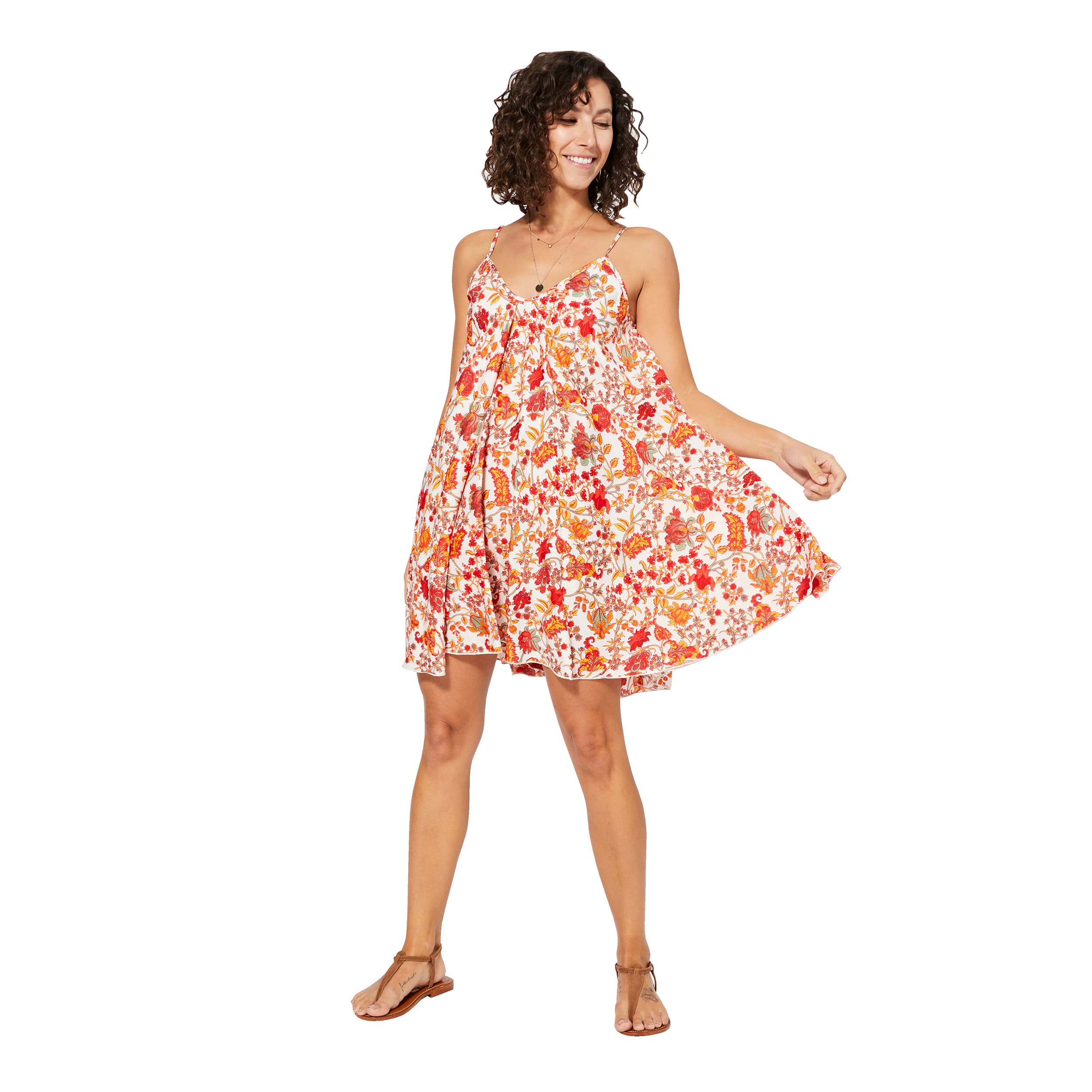 Robe été courte sans manches Cassarah - Akoustik Online