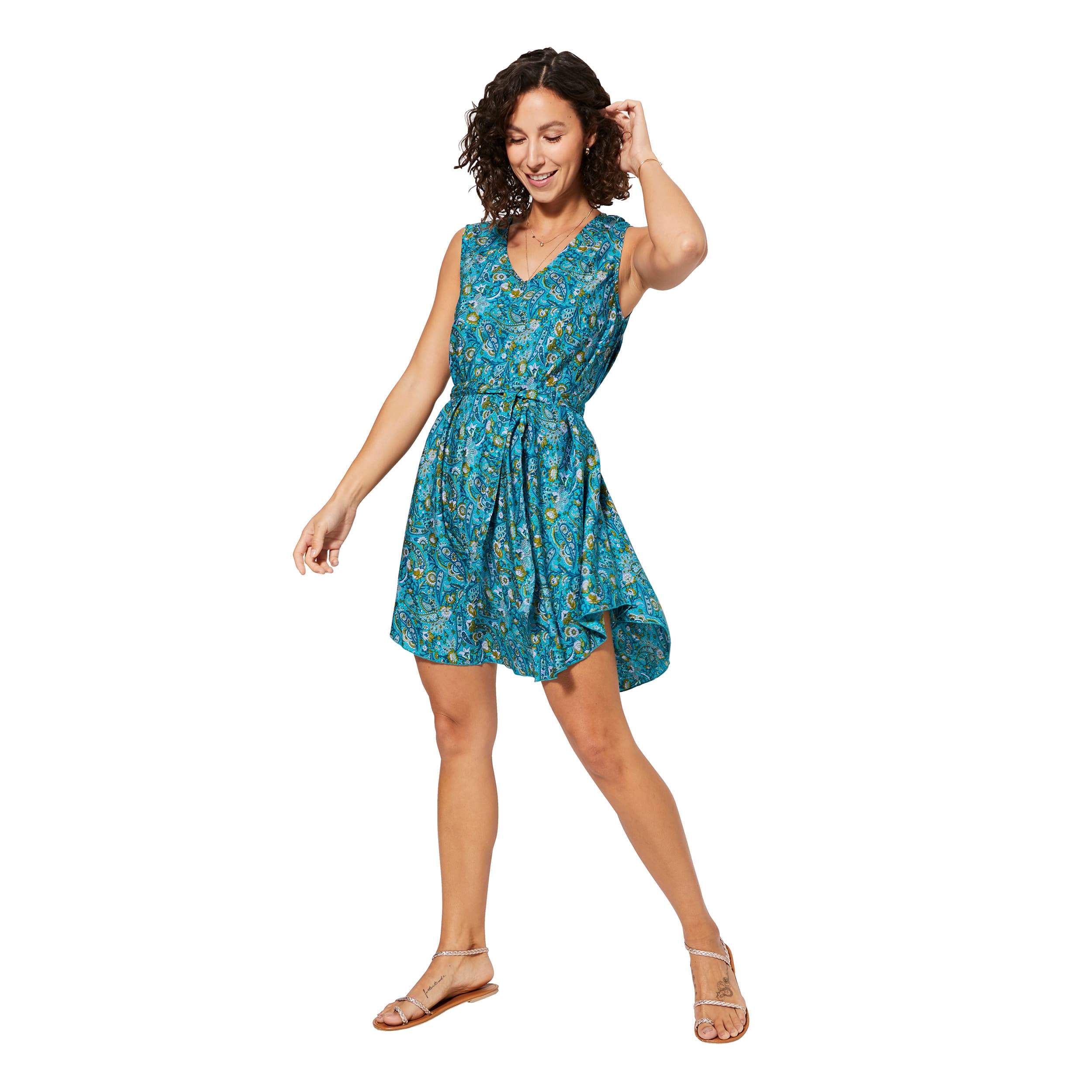 Robe été courte sans manches Andreja - Akoustik Online