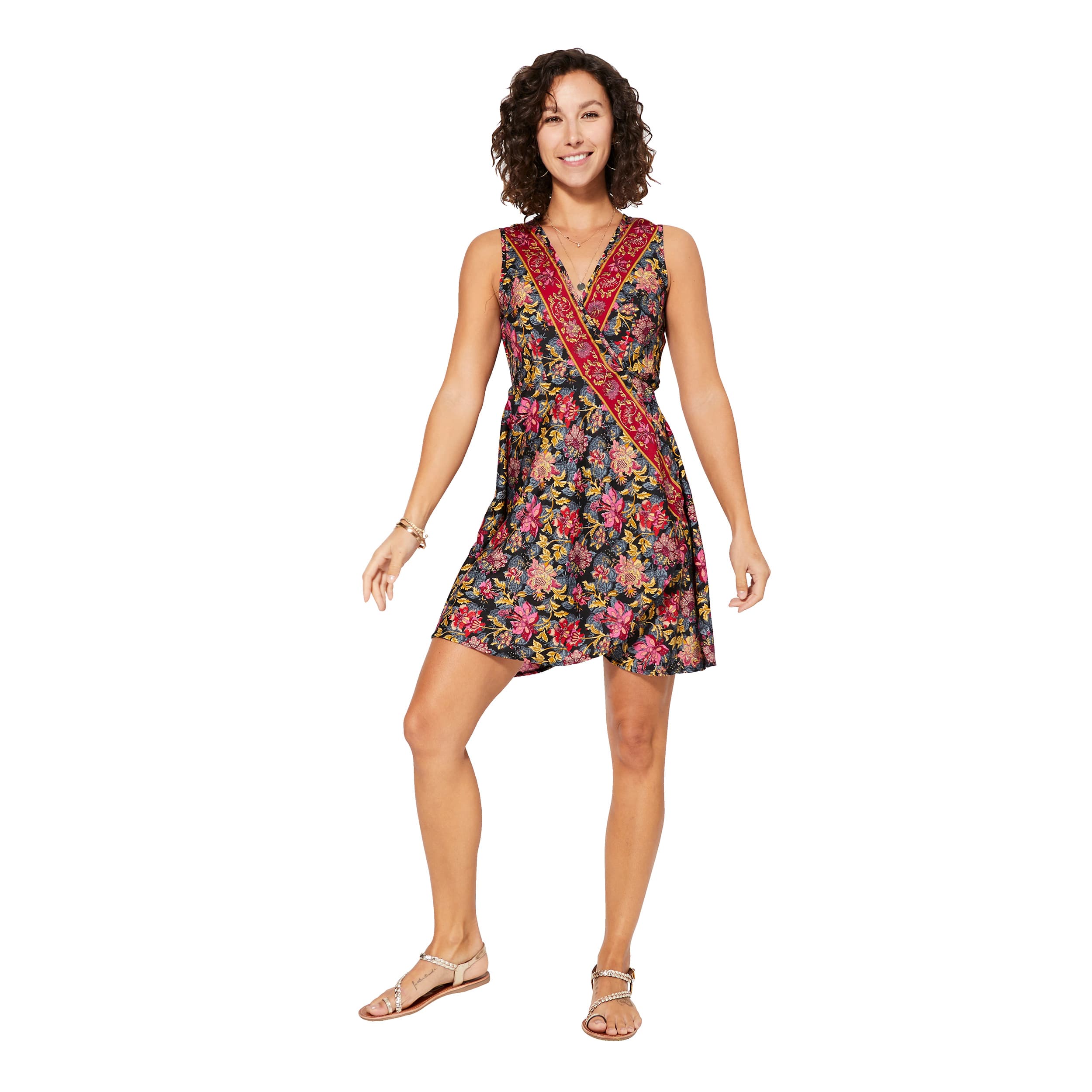 Robe été courte sans manches Nickolas - Akoustik Online
