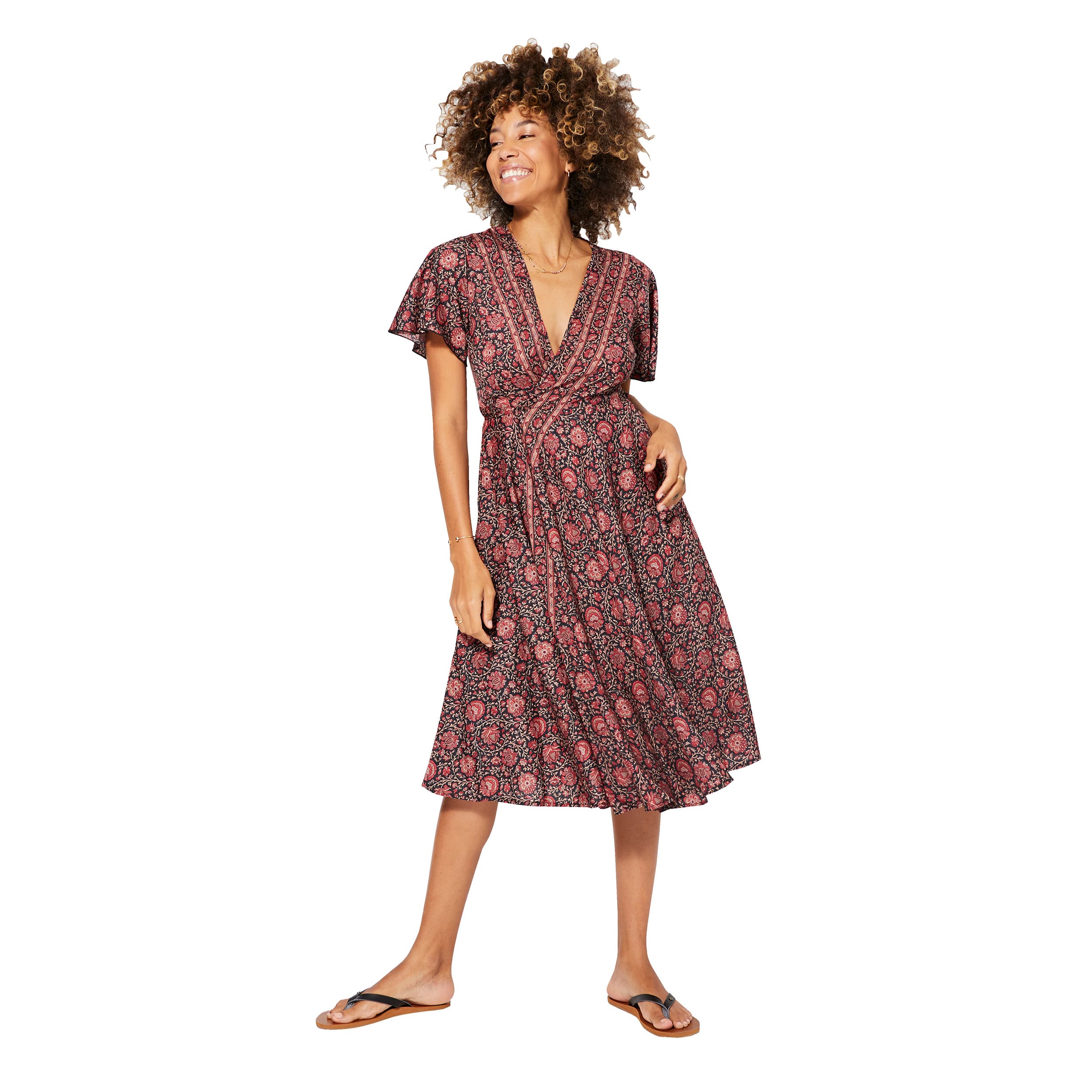 Robe été mi-longue manches courtes Ilinca - Akoustik Online