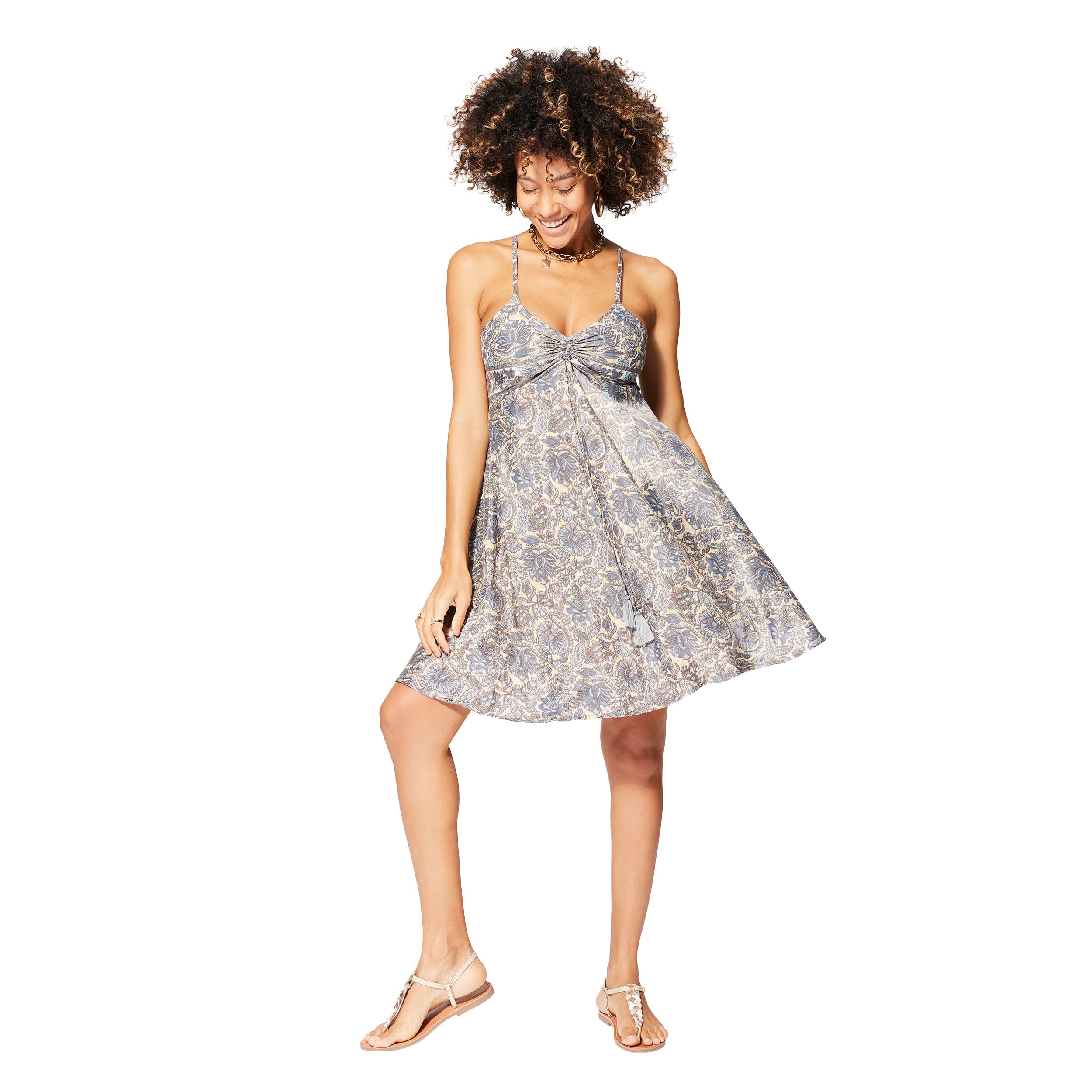 Robe été courte sans manches Immacolata - Akoustik Online