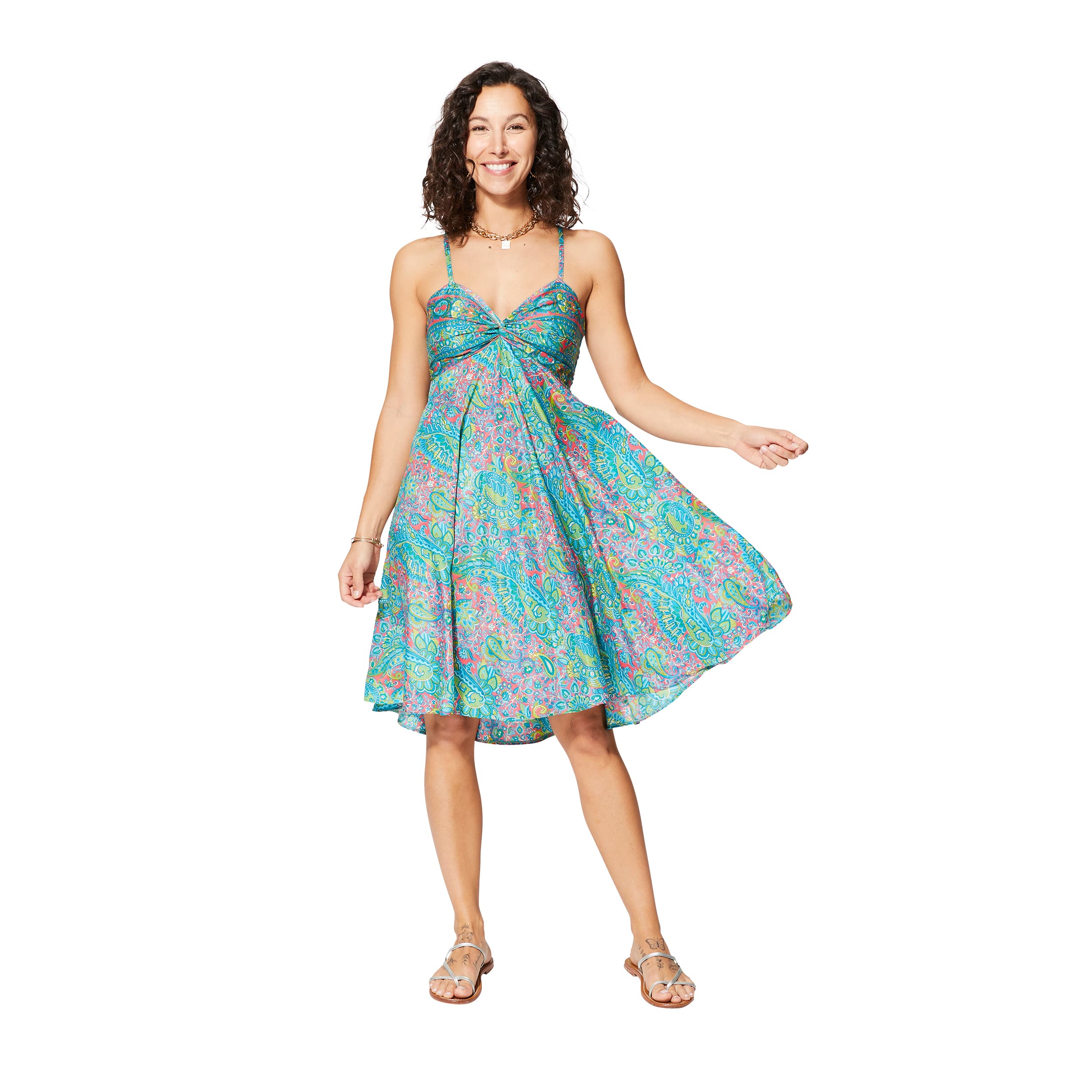 Robe été courte sans manches Shankar - Akoustik Online