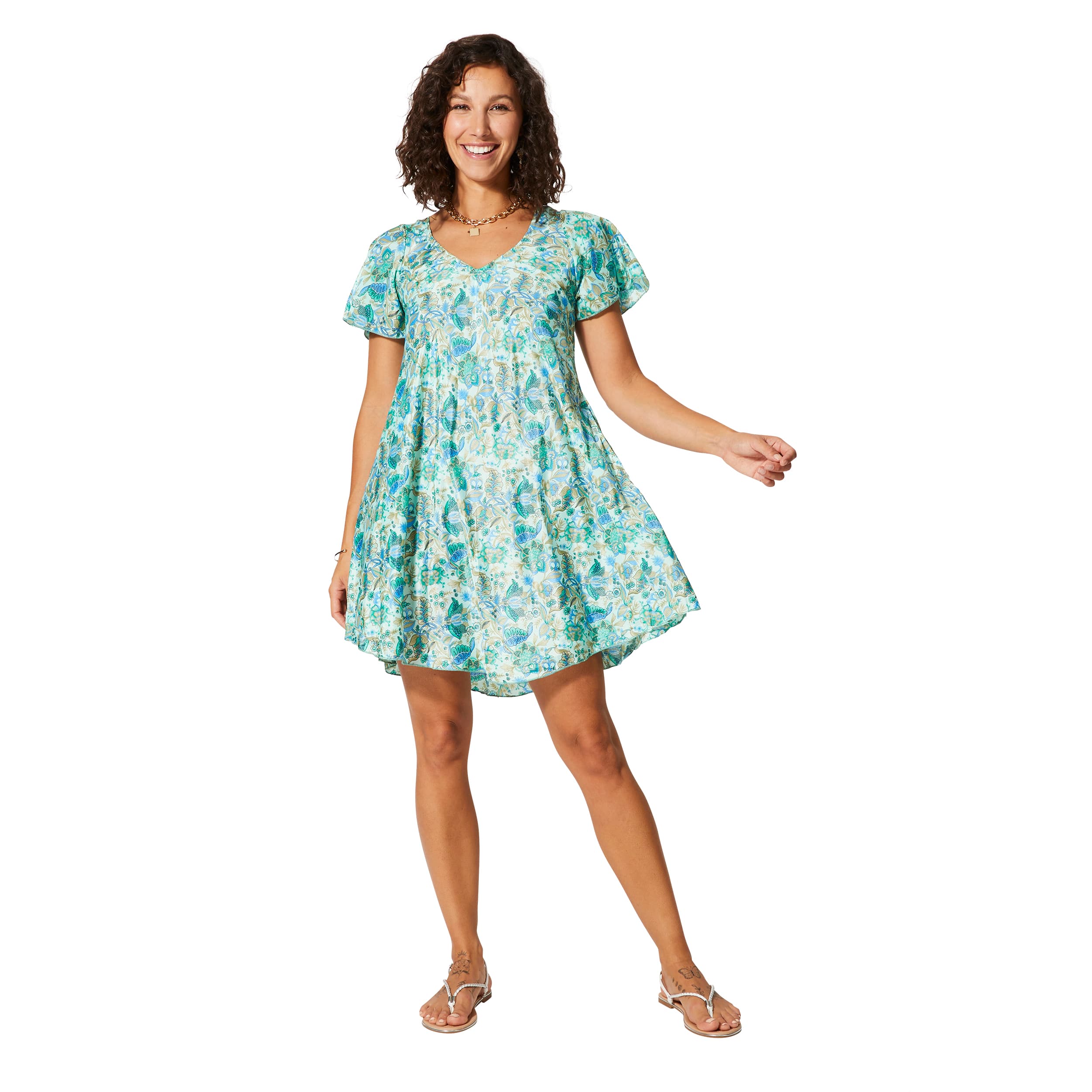 Robe été courte manches courtes Vincenc - Akoustik Online