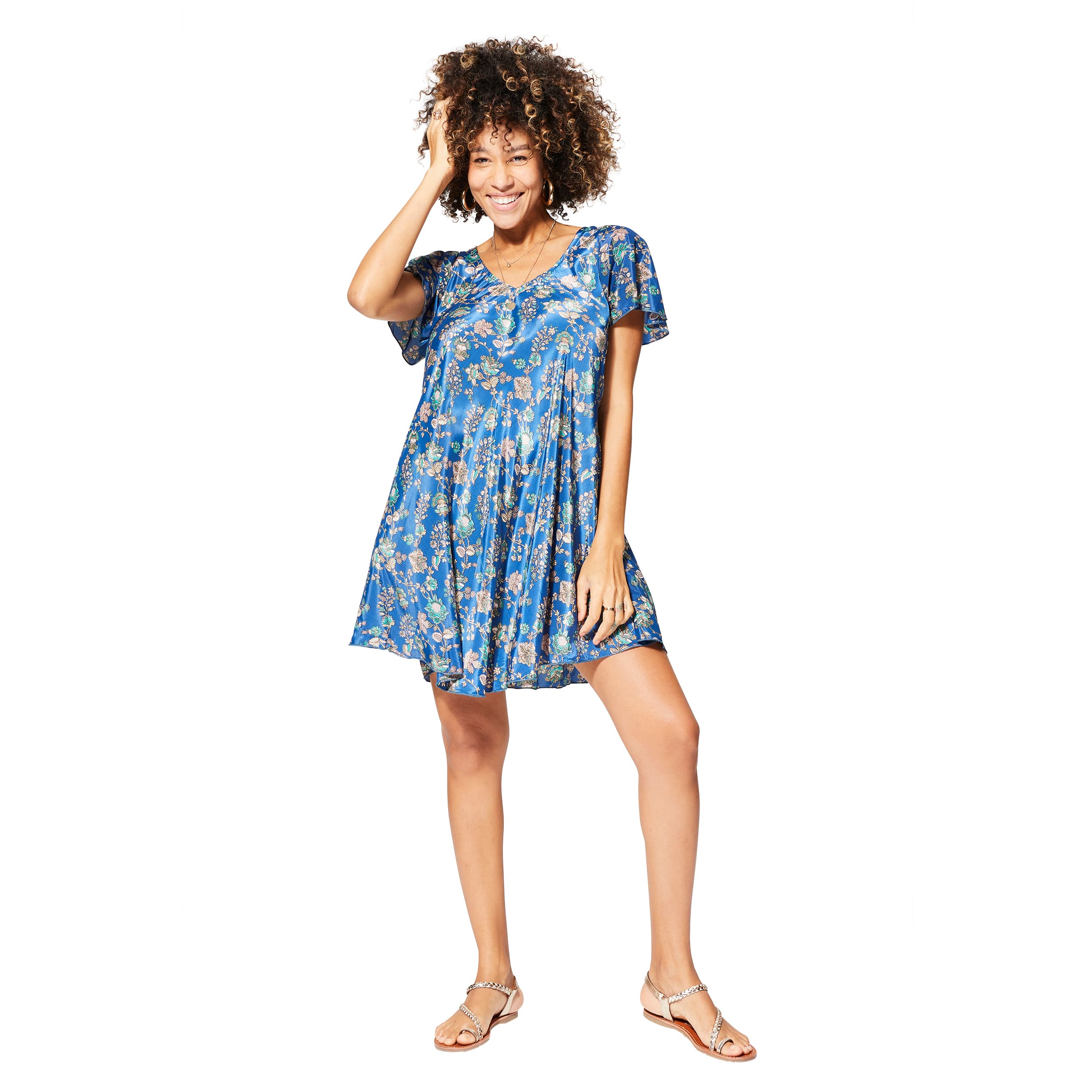 Robe été courte manches courtes Mandeep - Akoustik Online