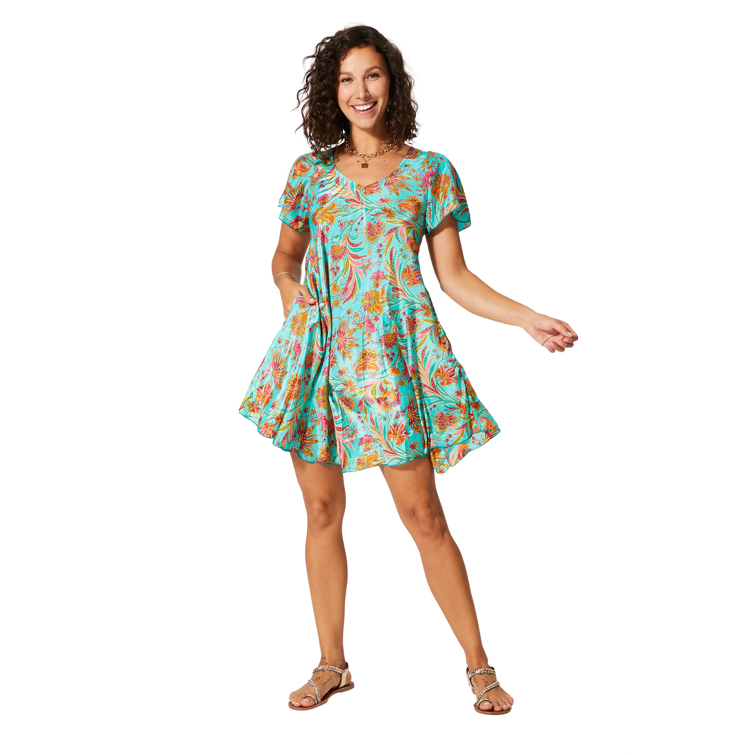 Robe été courte manches courtes Darden - Akoustik Online