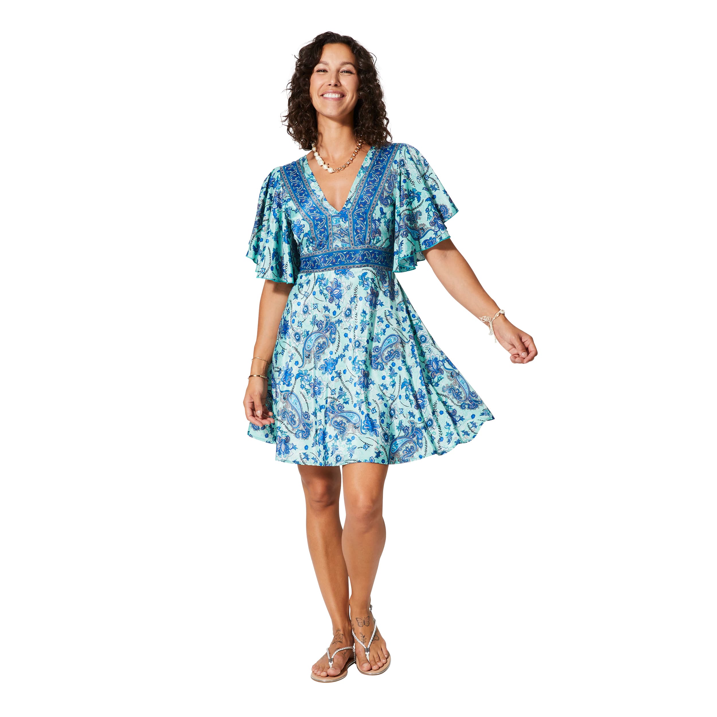 Robe été courte manches courtes Malachi - Akoustik Online