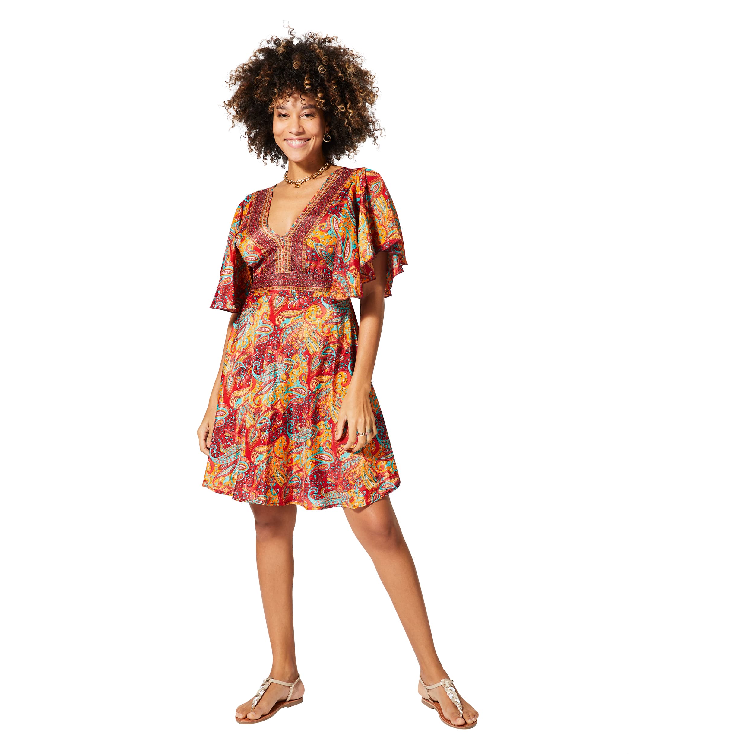 Robe été courte manches courtes Sandford - Akoustik Online